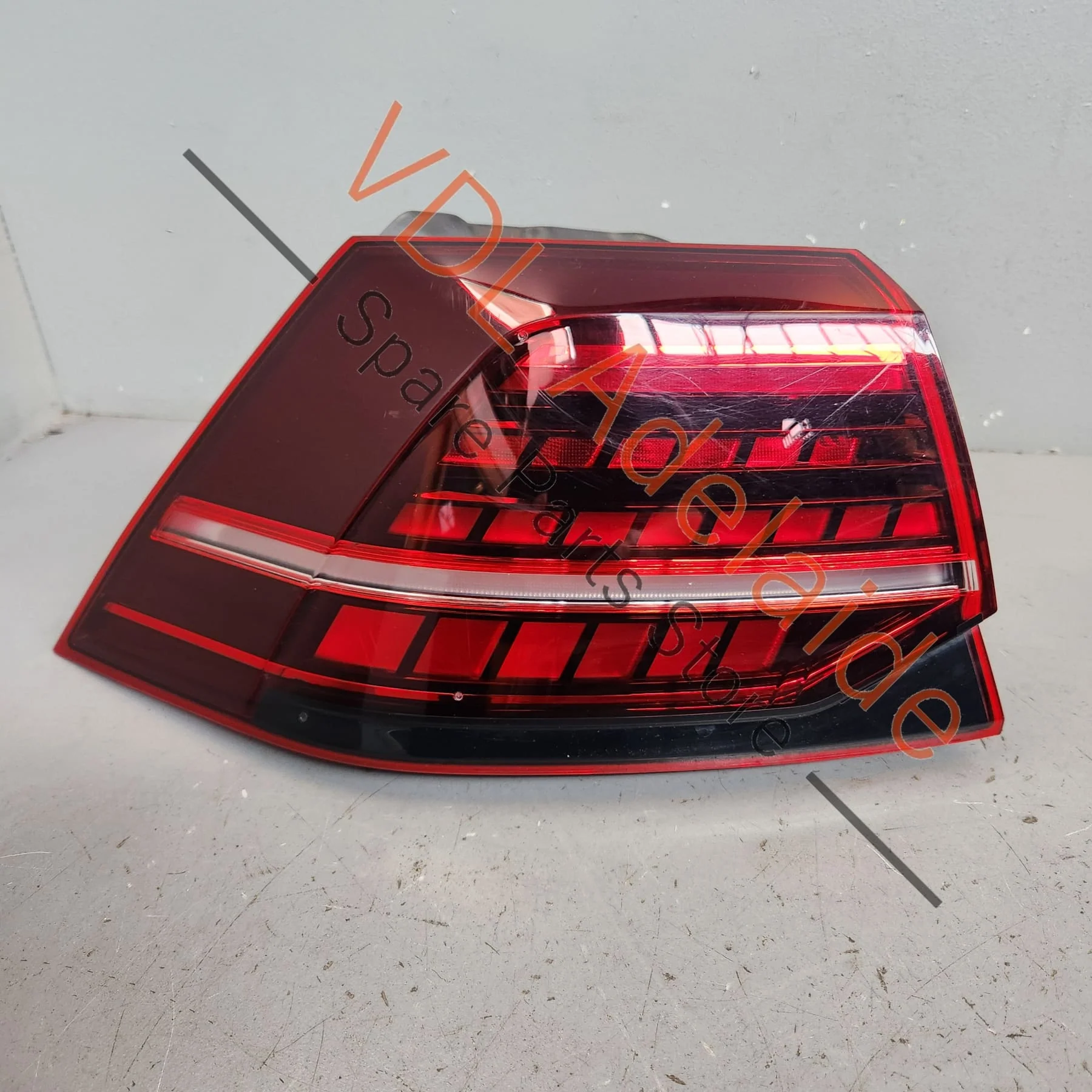 VW Golf MK7.5 R Left Outer LED Tail Light Taillight 5G0945207G