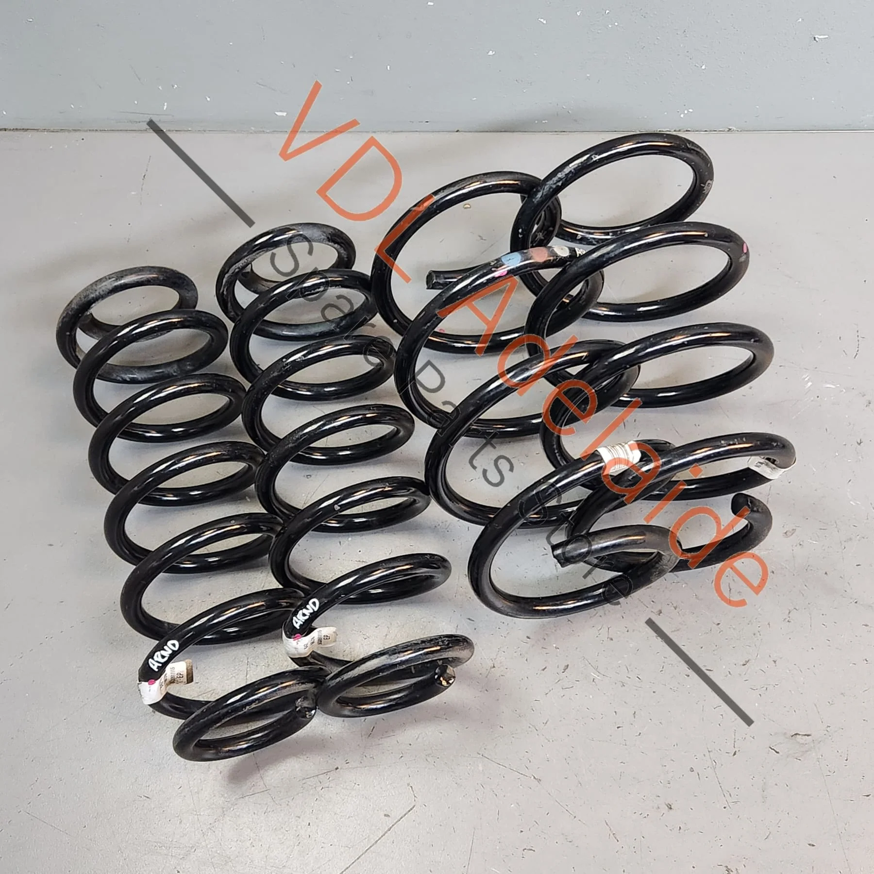VW Golf R MK7 7.5 Set of Coil Springs 5Q0411105JG 5Q0511115EP
