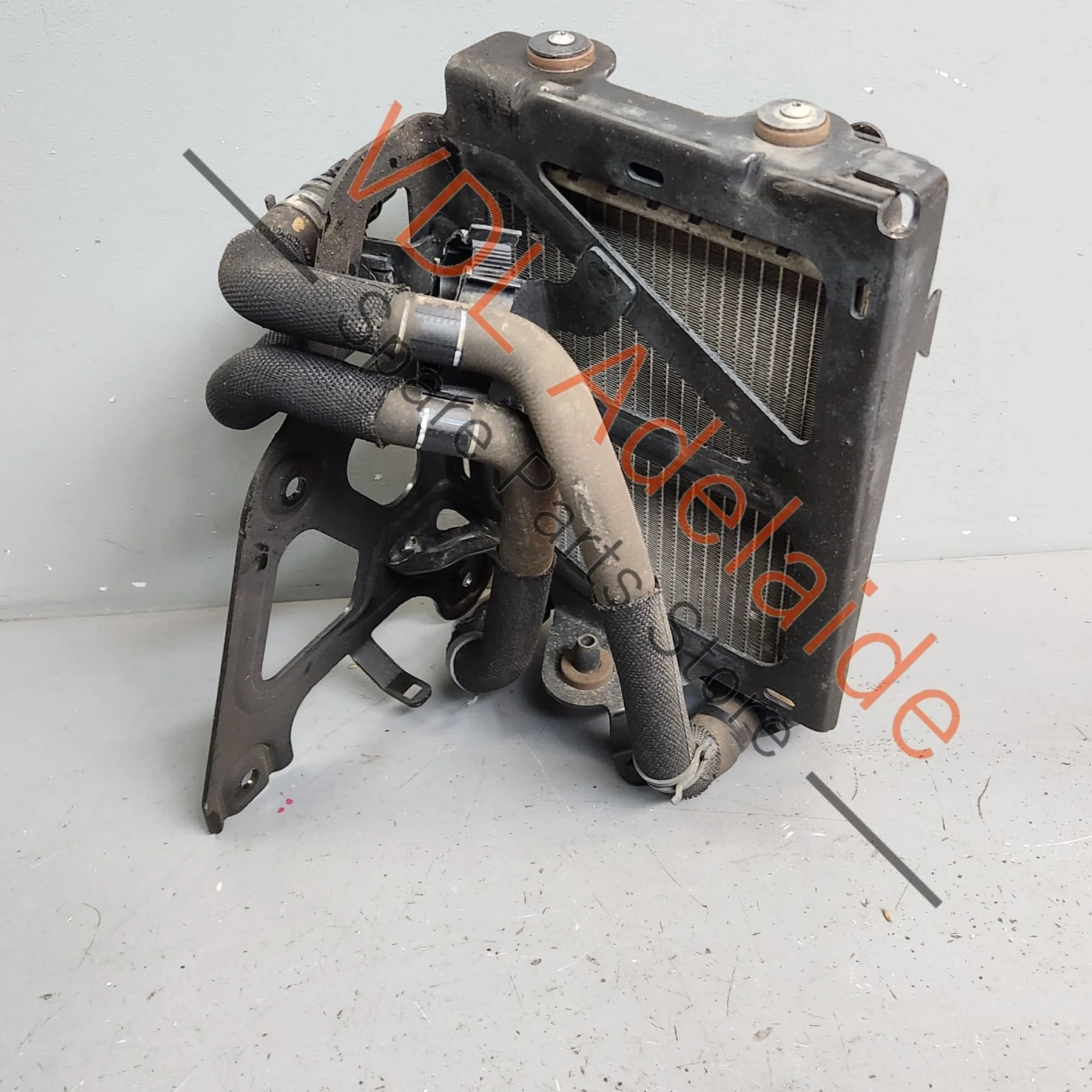 VW Golf R MK7 7.5 Front Left Small Additional Radiator Cooler Assembly 5Q0121251HA 5Q0121093BF - Image 6