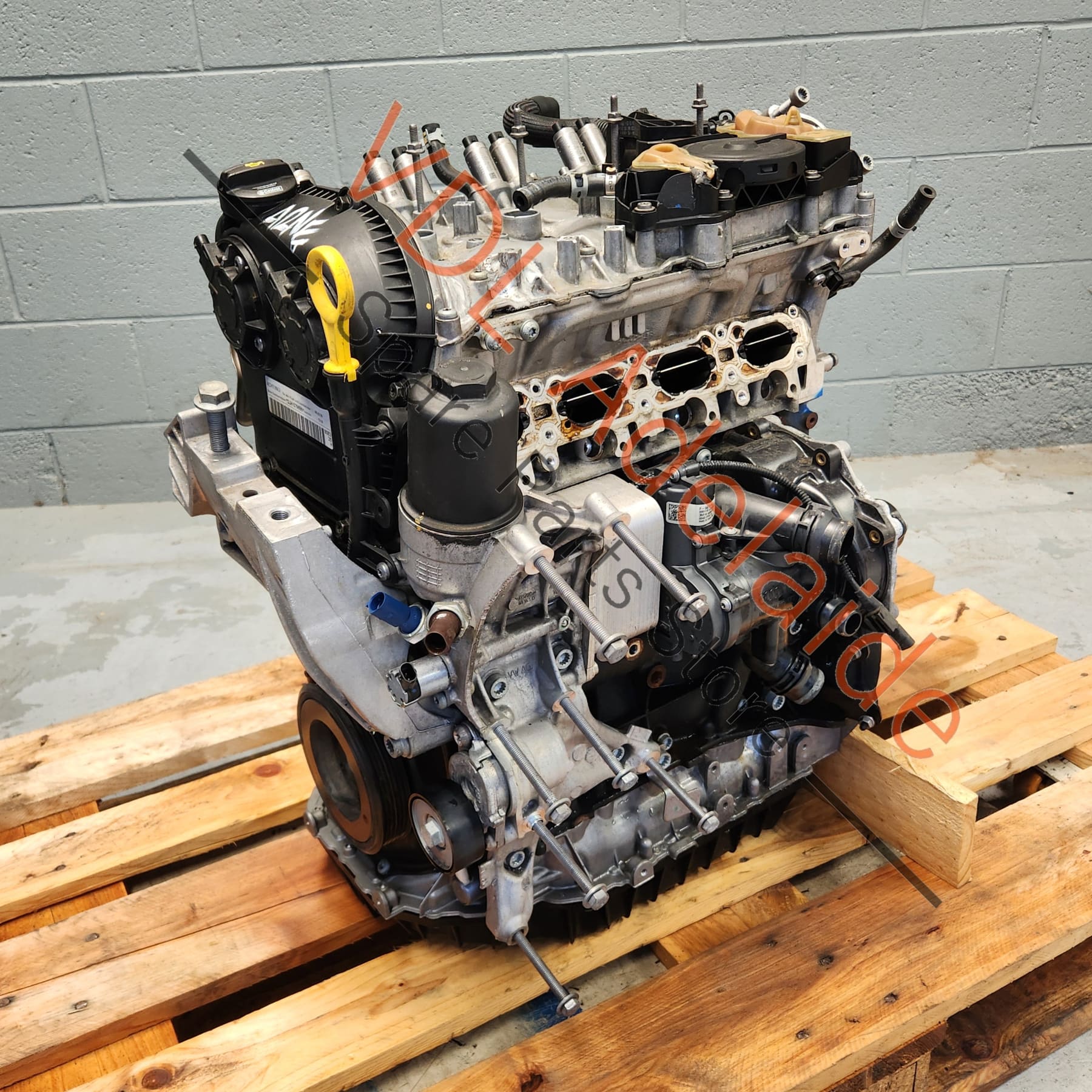 VW Golf R MK7.5 Audi S3 8V.5 Engine Motor Long DJH DJHA DJHB 213kw - Image 2