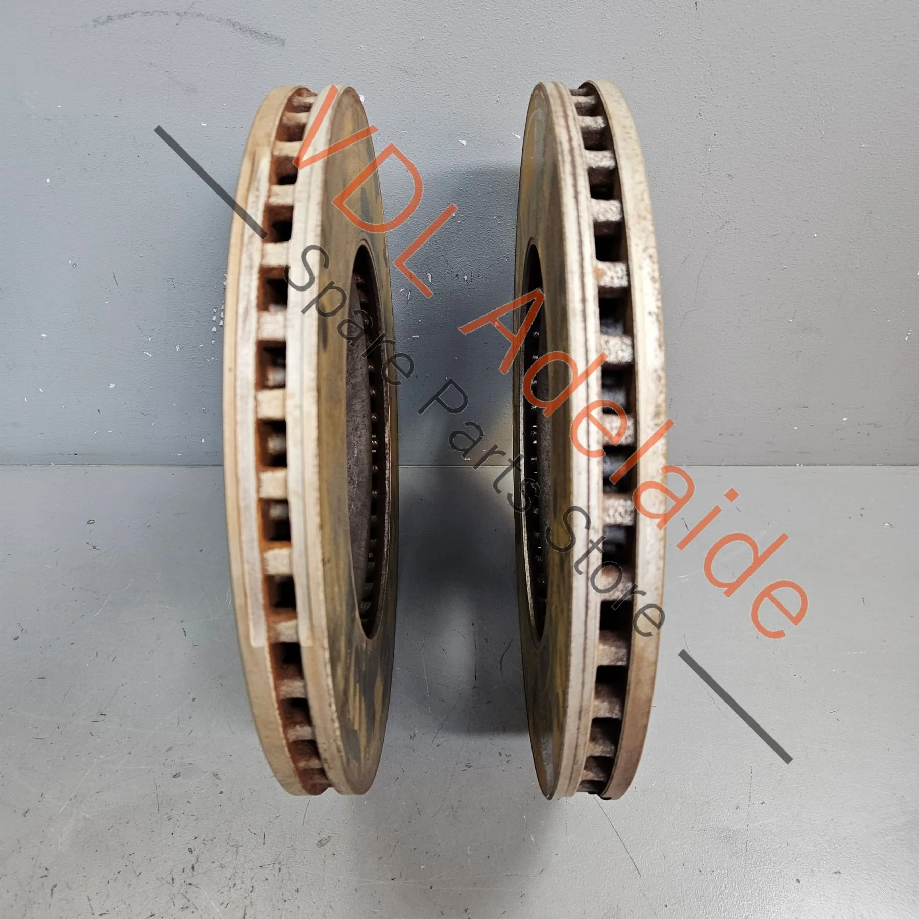 VW Golf MK7 R Front Disc Brake Rotors pair 340mm x 30mm 5Q0615301G - Image 3
