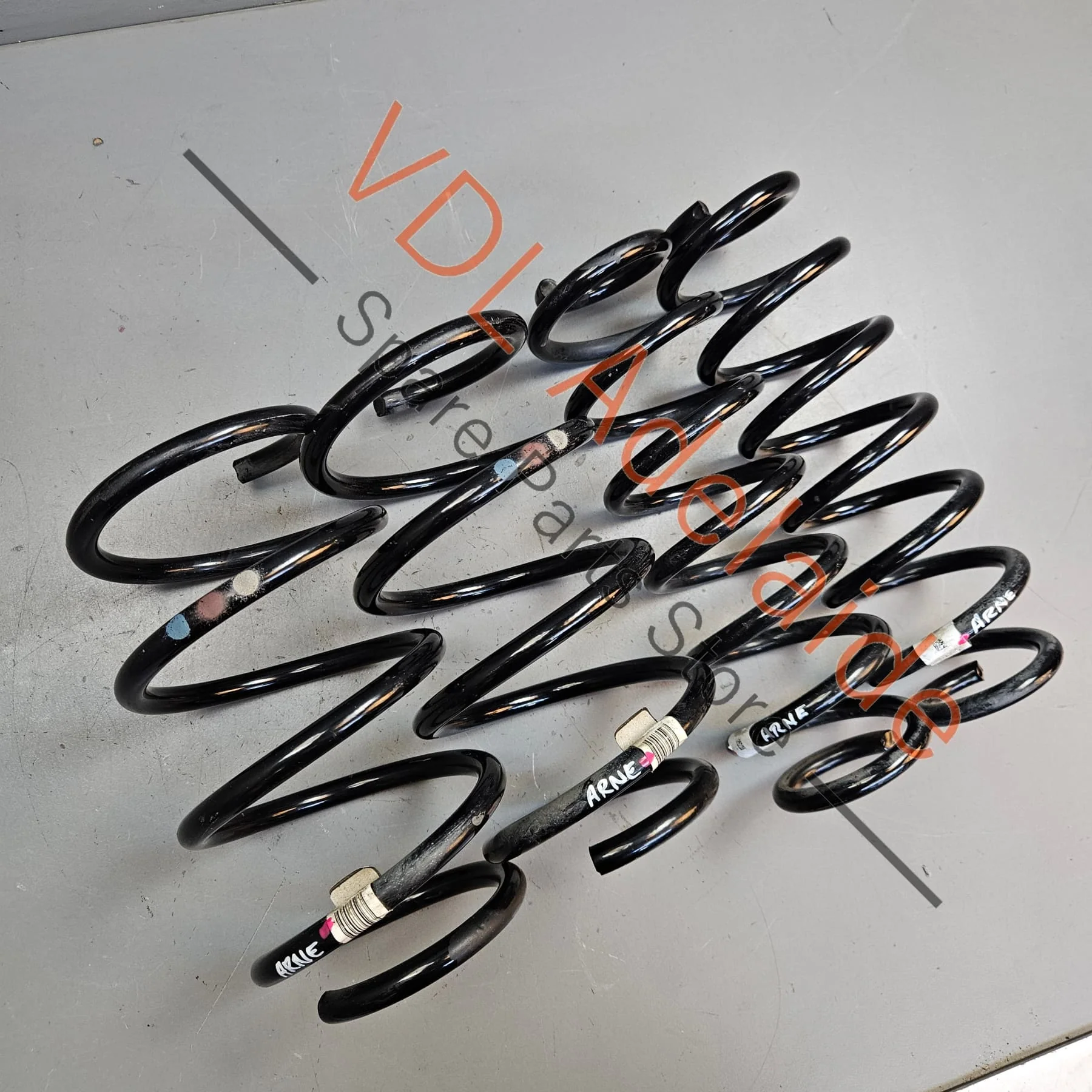 VW Golf R MK7 7.5 Set of Stock Standard Coil Springs 5Q0411105JG 5Q0511115EP