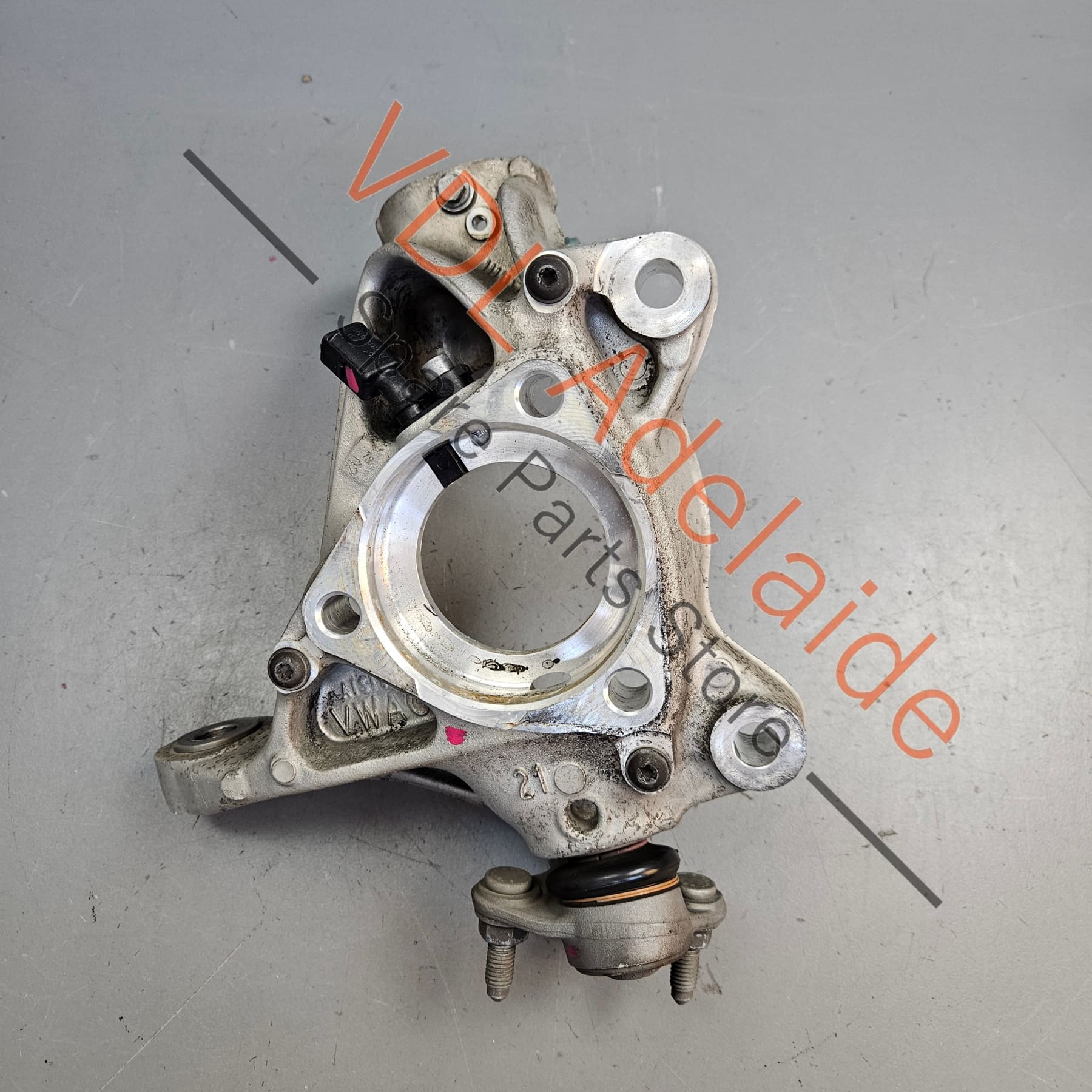 VW Golf R Front Right Wheel Bearing Housing Hub Knuckle 85mm 5Q0407254A 5Q0407254F 5Q0407258A - Image 4