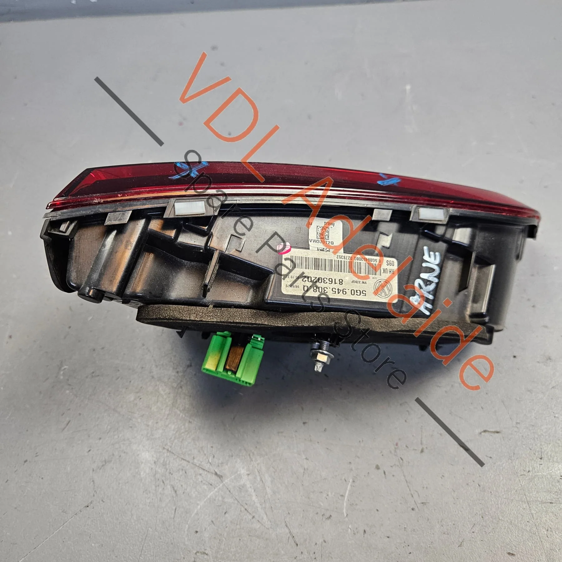 VW Golf MK7.5 R Right Inner LED Tail Light Taillight 5G0945308Q - Image 5