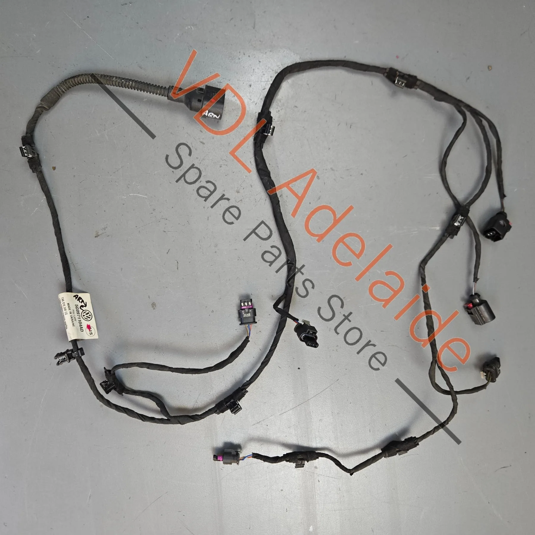 VW Golf Rear Bumper Wire Set for Parking Sensors 5G0971104AD