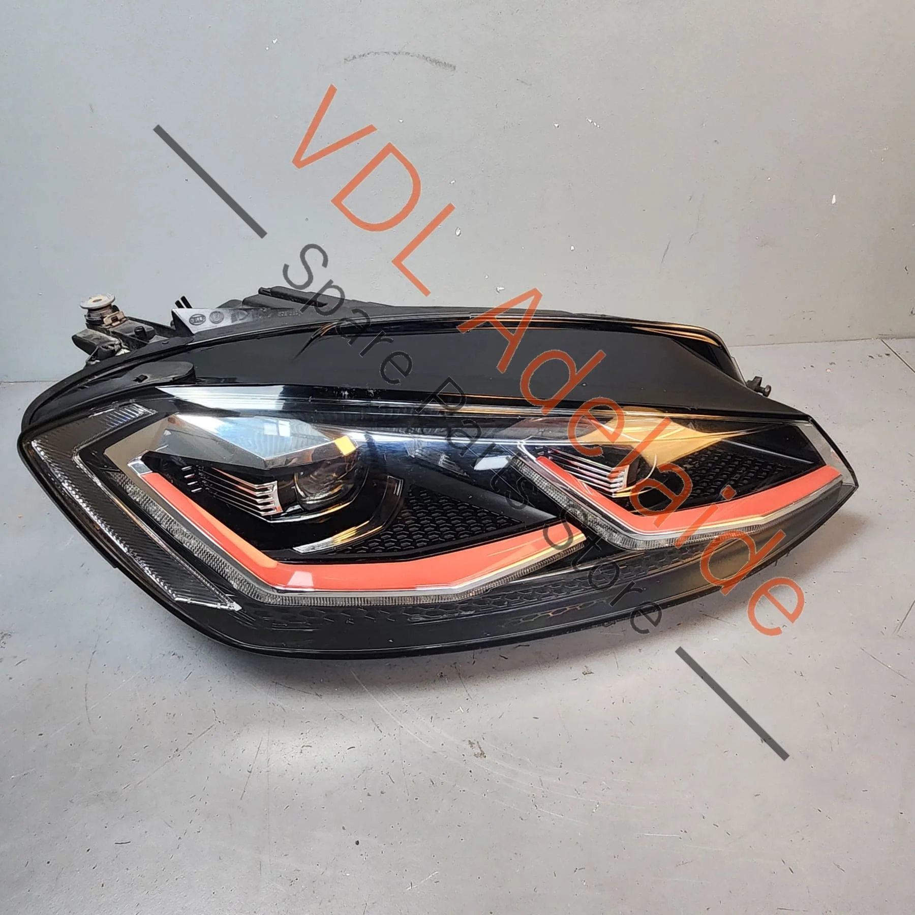 Genuine VW Golf MK7.5 Gti Right Headlight Red Stripe 5G2941078A for RHD models - Image 9