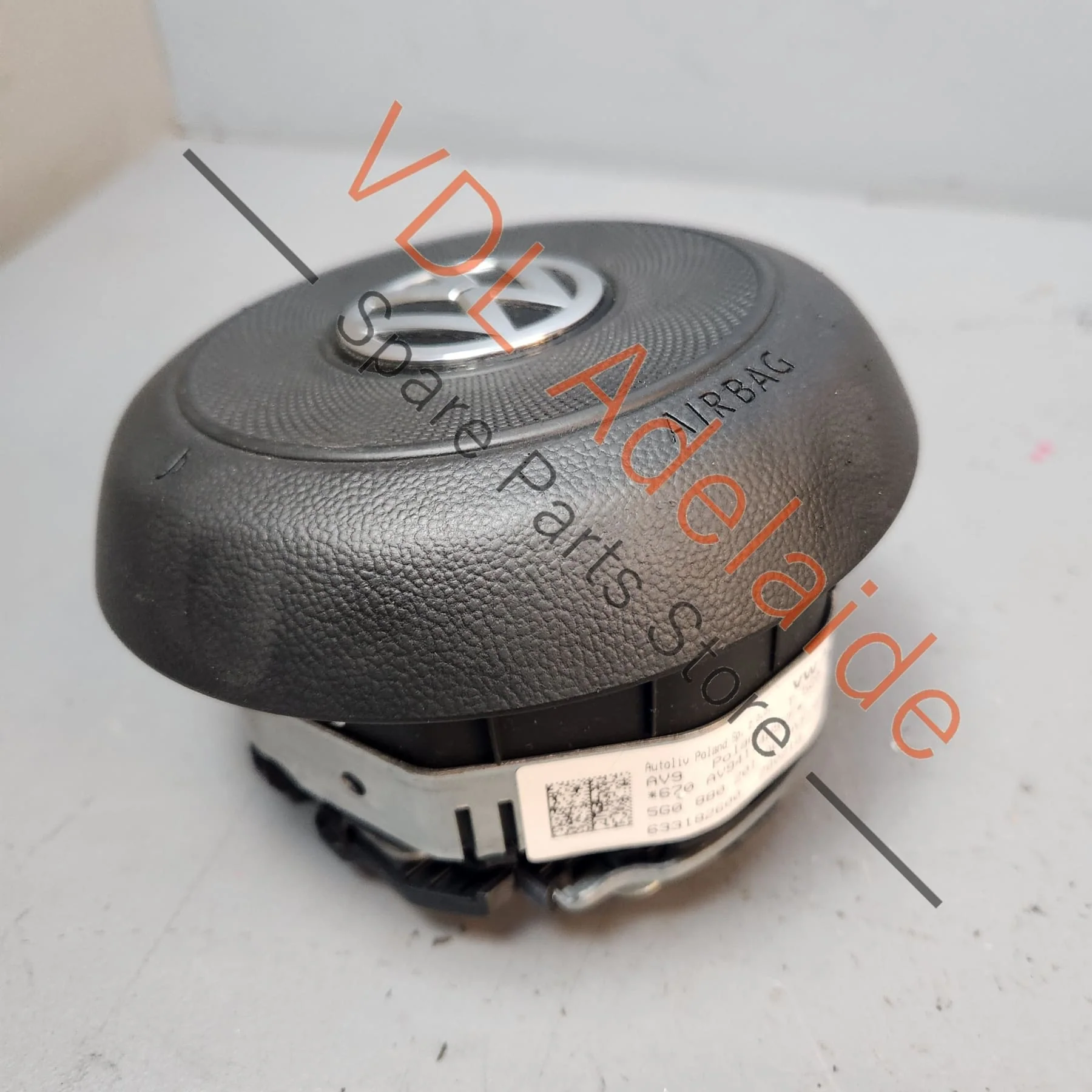 VW Golf Gti R MK7 Steering Wheel Airbag 5G0880201AC HVF - Image 6