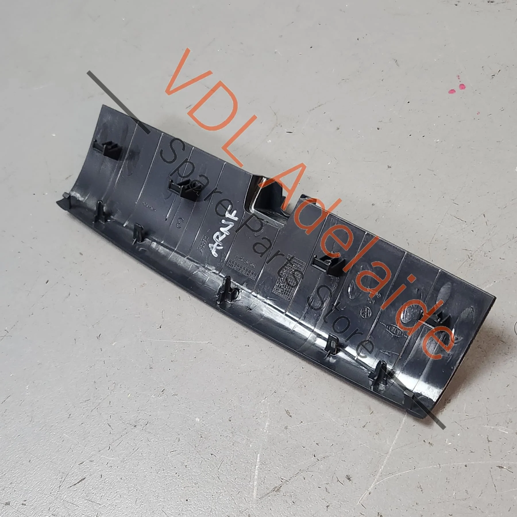 VW Golf R GTi Mk7 Interior Mirror Overhead Switch Cover Trim Black - Image 2