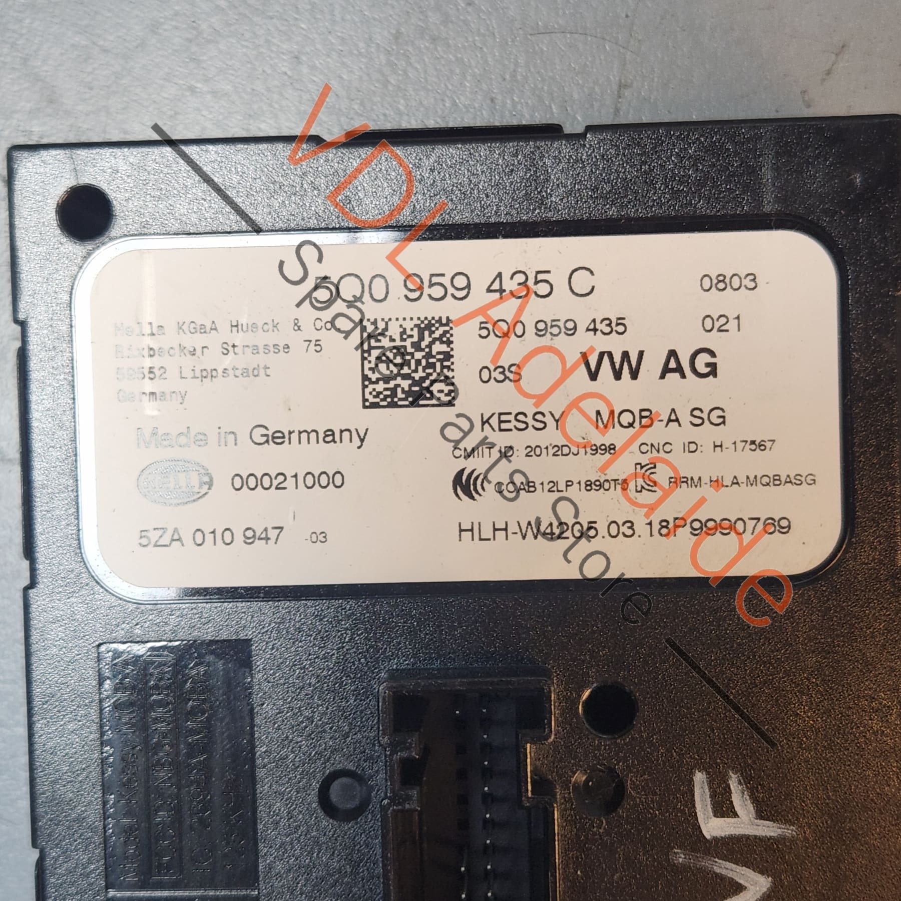 VW Golf MK7 7.5 KESSY Keyless Access Start Control Module 5Q0959435C - Image 5