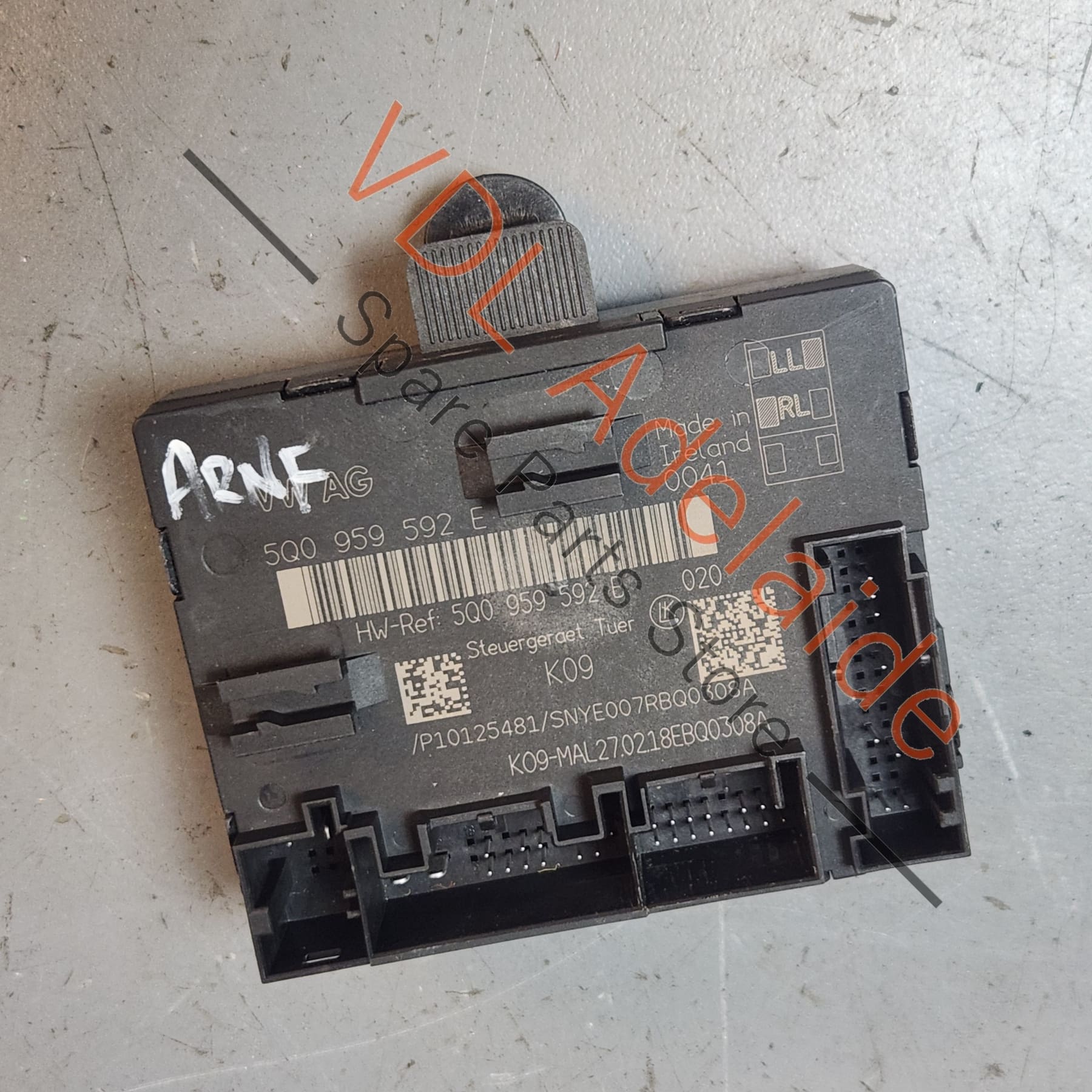 VW Golf MK7 7.5 Front Passenger Door Control Unit Module 5Q0959592E