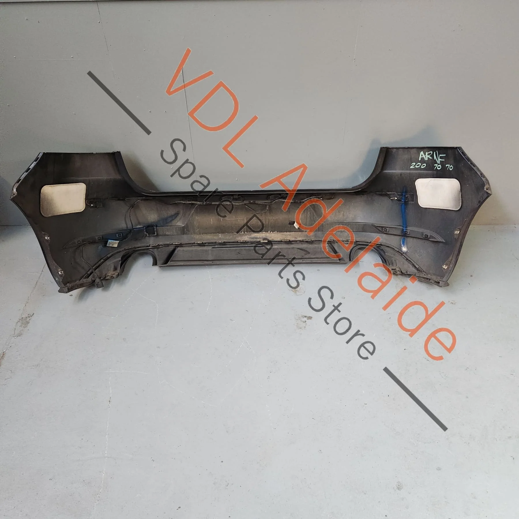 VW Golf Mk7.5 GTi Rear Bumper Cover & Lower Diffuser Dark Iron Blue Metallic 8P8P LD5G 5G6807417BQ GRU 5G6807568AB 9B9 - Image 9