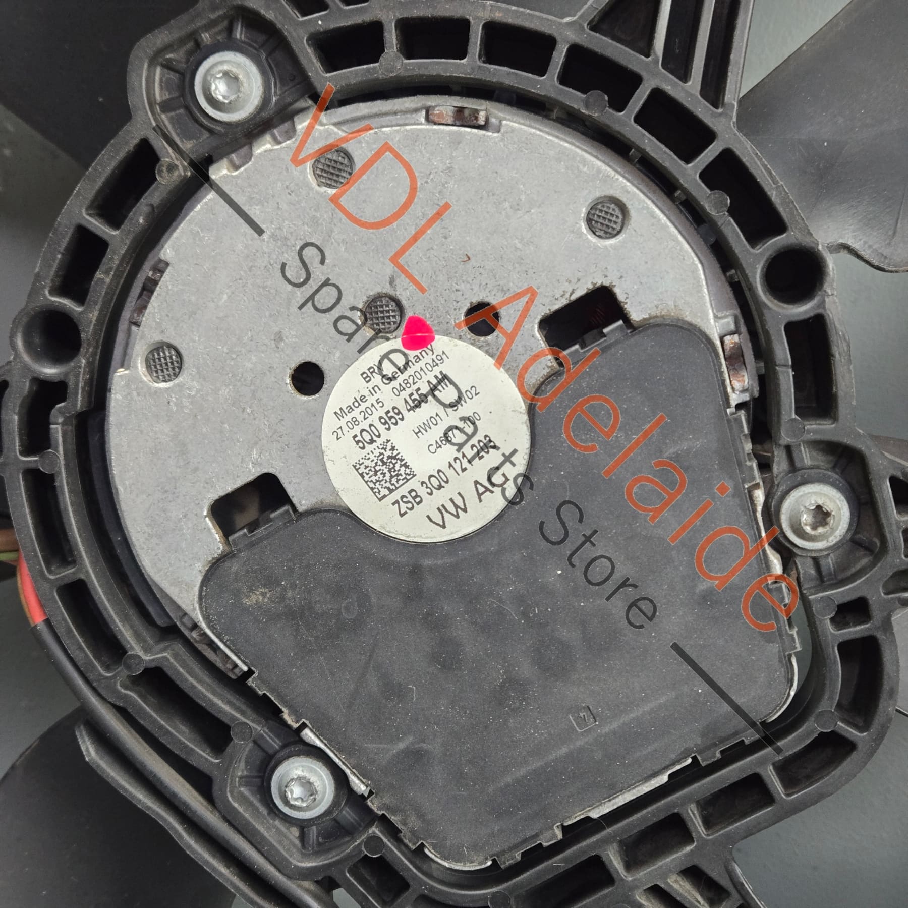 VW Golf MK7 7.5 Dual Twin Radiator Fan Shroud Assembly 5Q0959455AH 370mm 5Q0959455BJ 295mm - Image 5