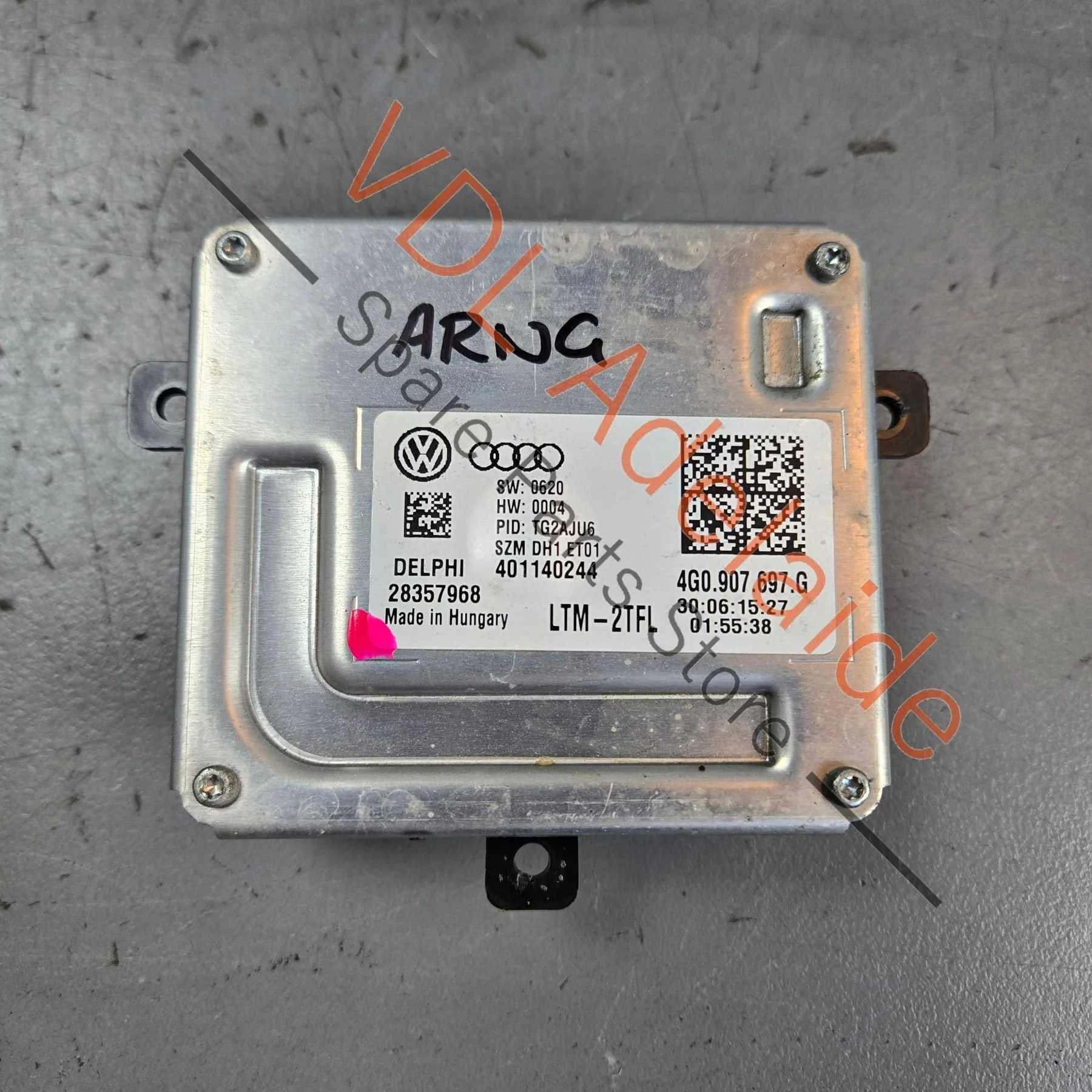 Genuine OEM VW Audi Headlight Control Module for DRL 4G0907697G 4G0907697F