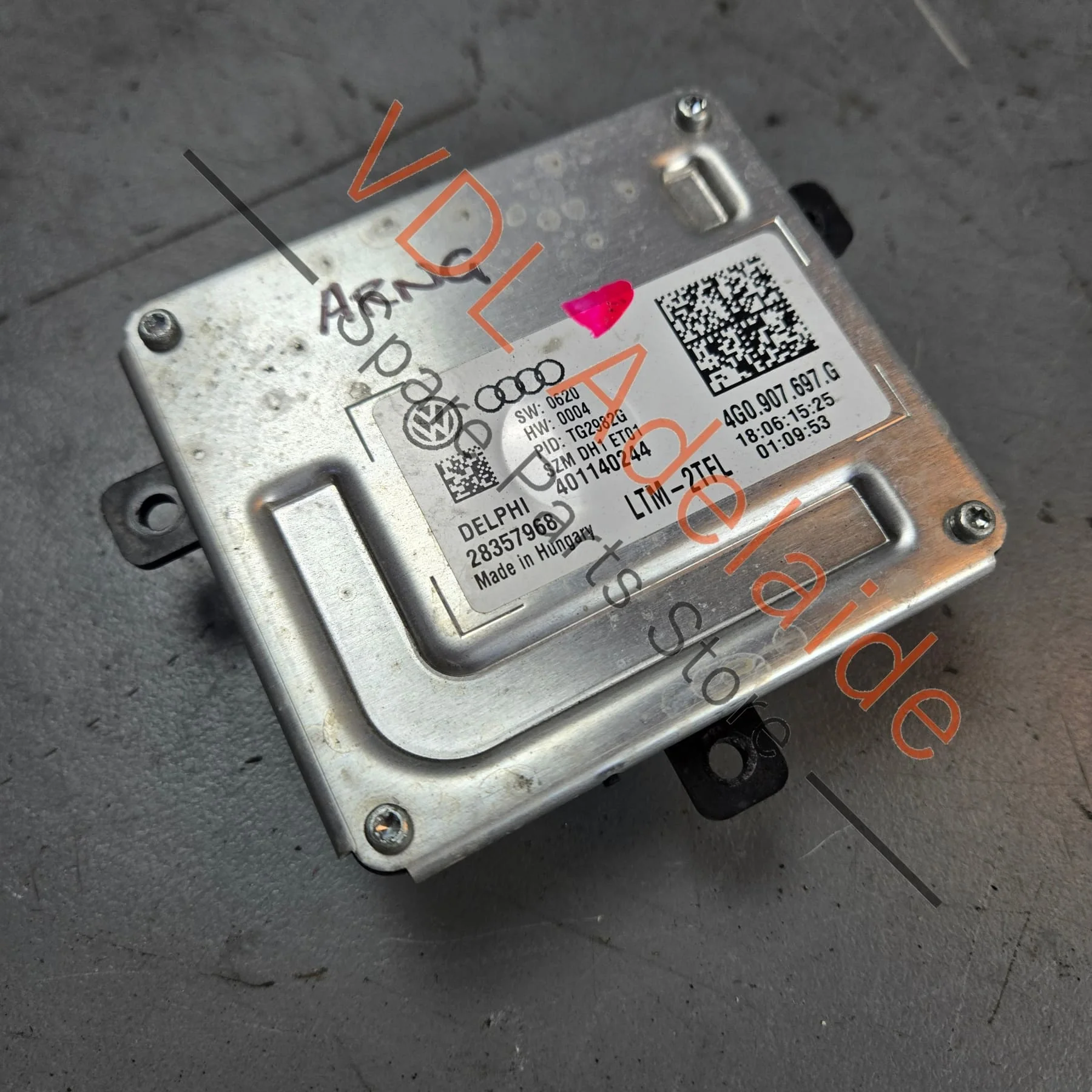 Genuine OEM VW Audi Headlight Control Module for DRL 4G0907697G 4G0907697F - Image 3