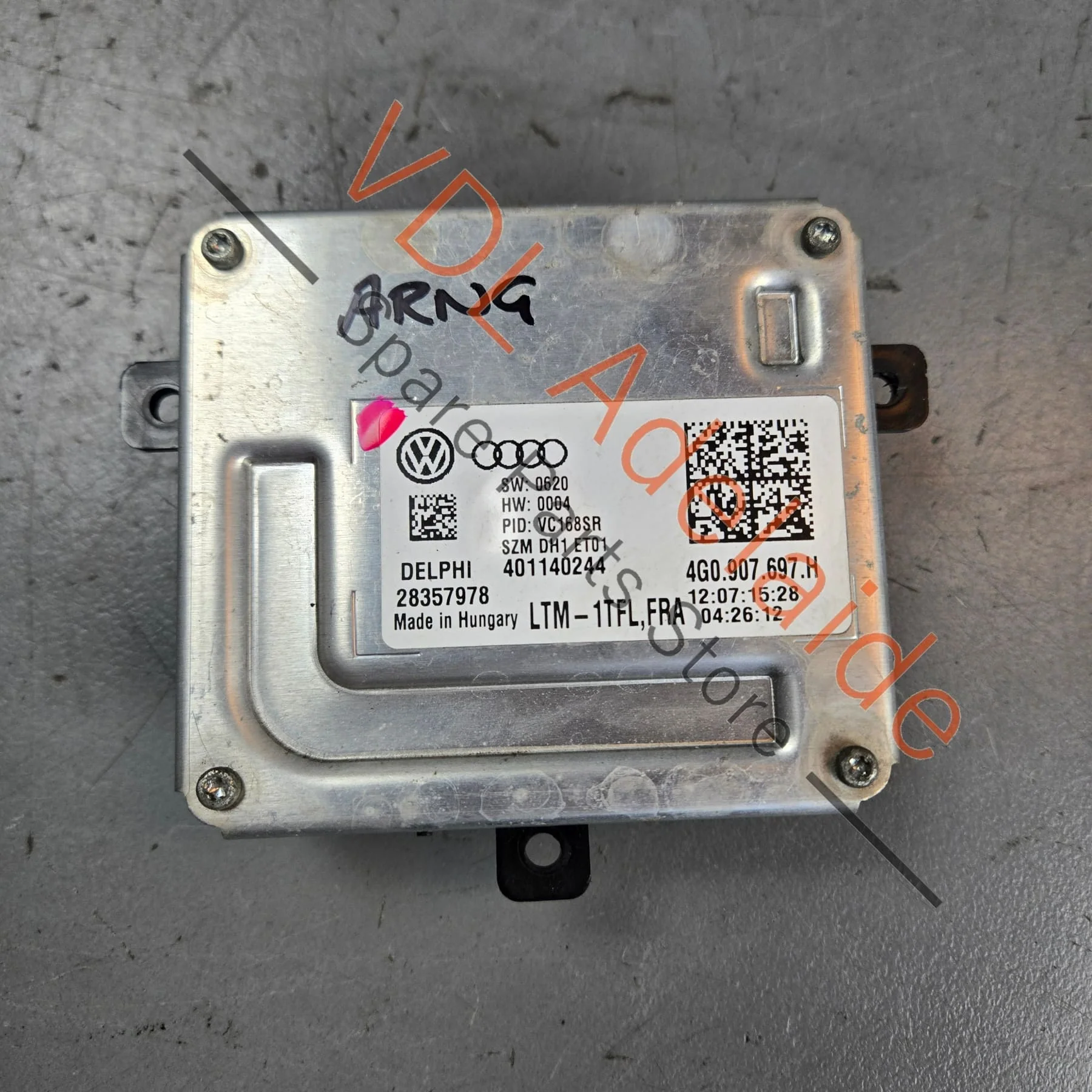 Genuine OEM VW Audi Headlight Control Module for DRL 4G0907697H 4G0907697F