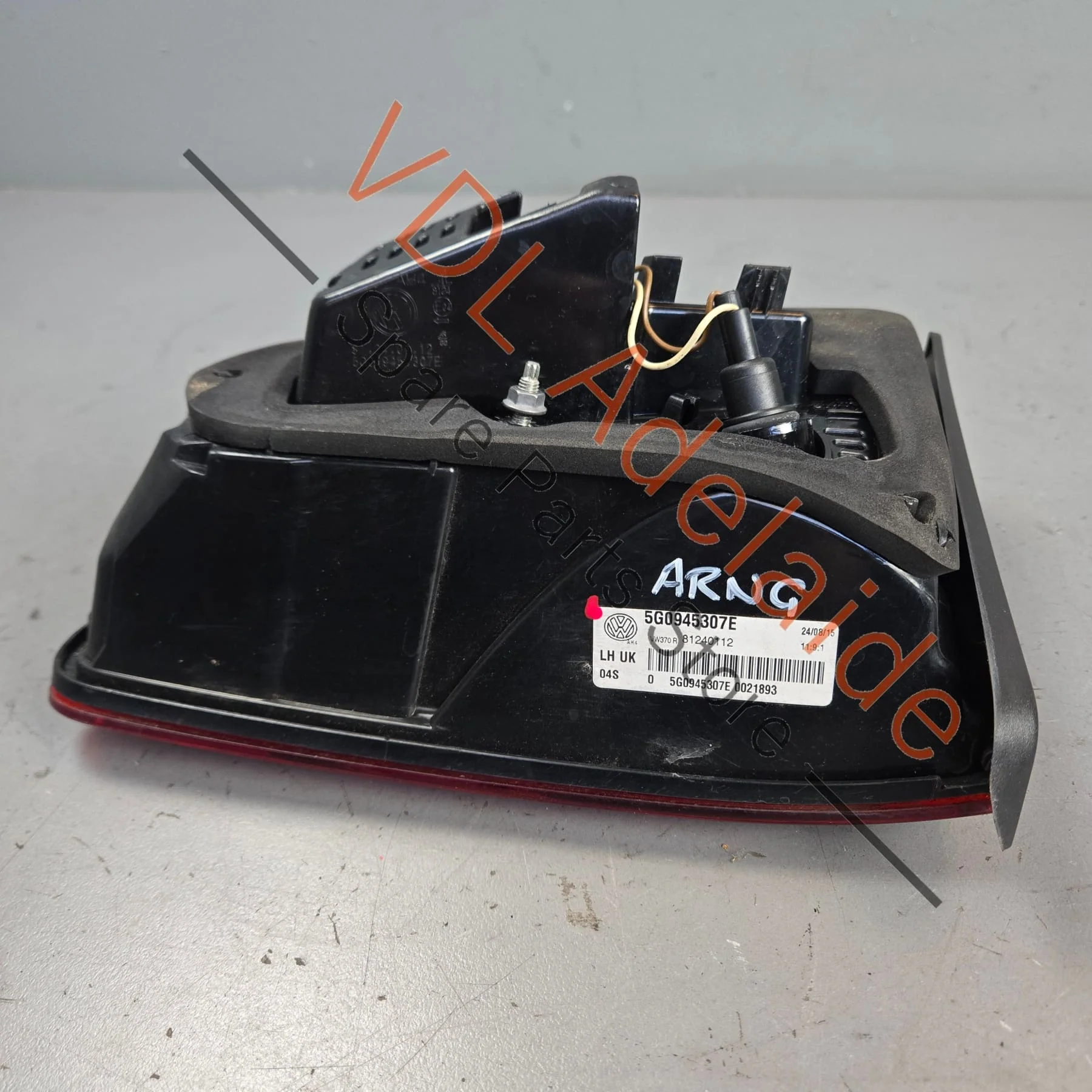 VW Golf MK7 R Left Inner LED Tail Light Taillight 5G0945307E - Image 7