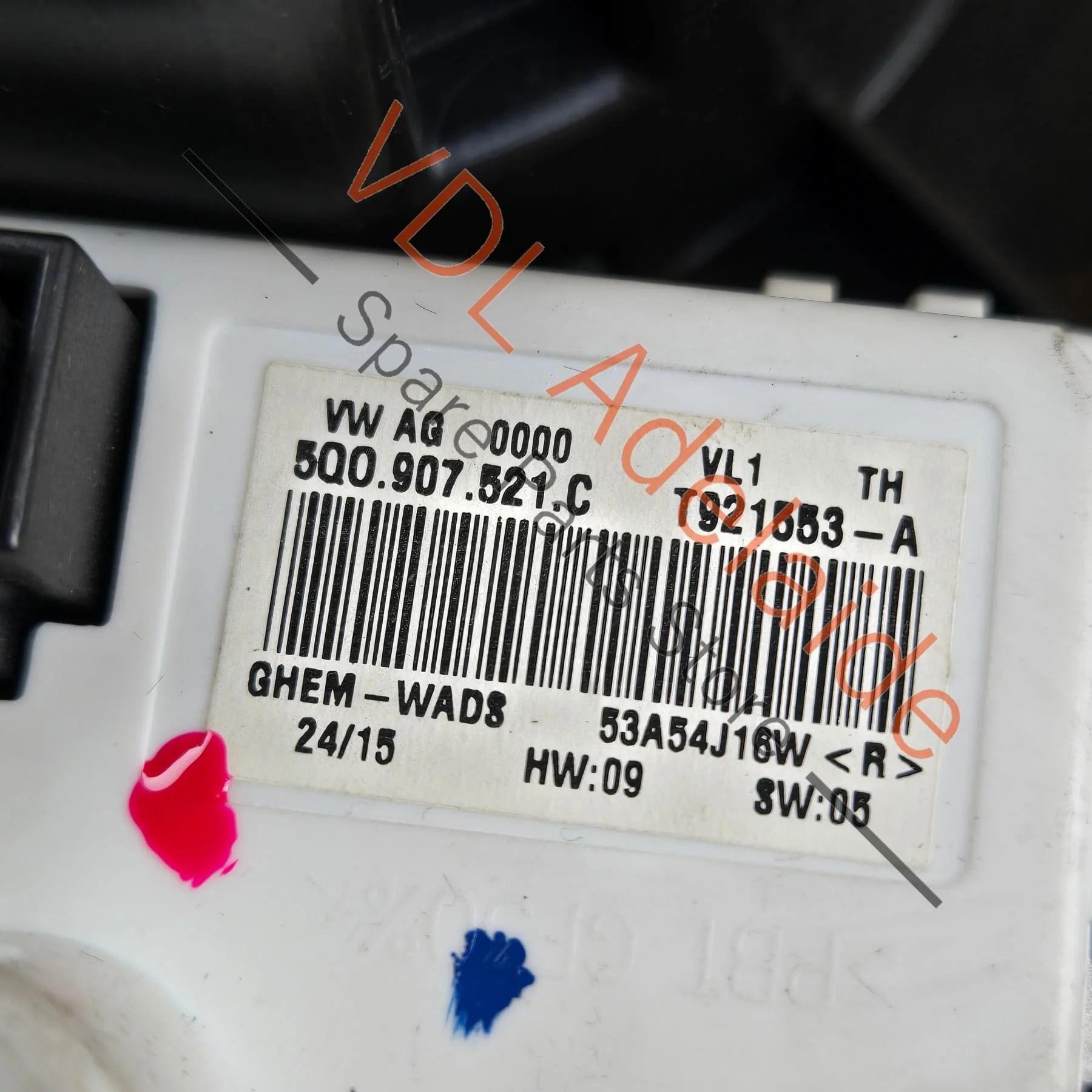 VW Golf MK7 Audi A3 8V Air conditioning Dash Blower Fan & Control Unit suit RHD 5Q2819021B 5Q2819021C 5WA907521 - Image 4