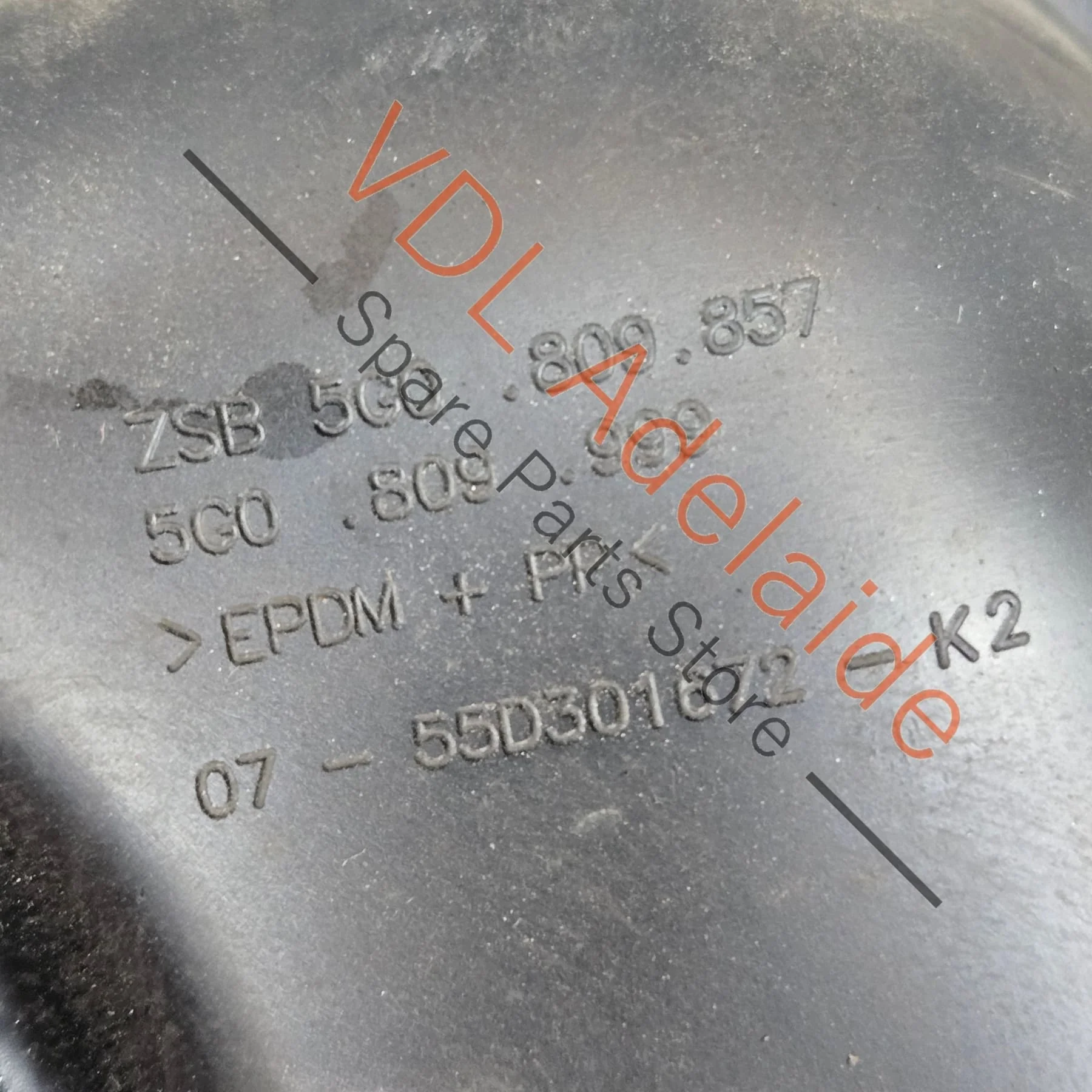 VW Golf MK7 Fuel Filler Lid Door 5G0809857 5G0809909 Z1 / A7N Limestone Grey - Image 6