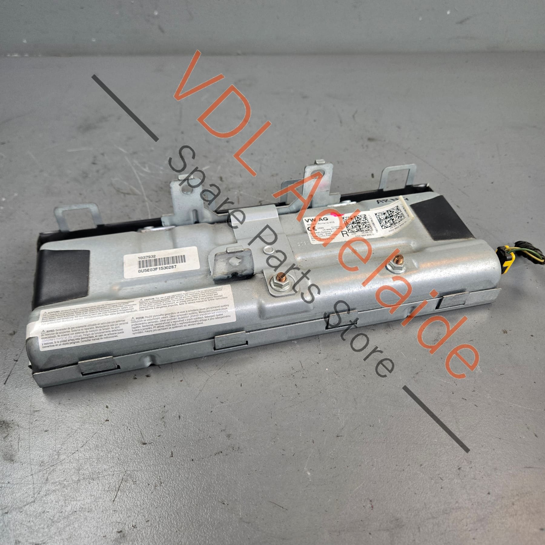 VW Golf MK7 Front Right Drivers Knee Kneebag Airbag 5G2880842D - Image 4