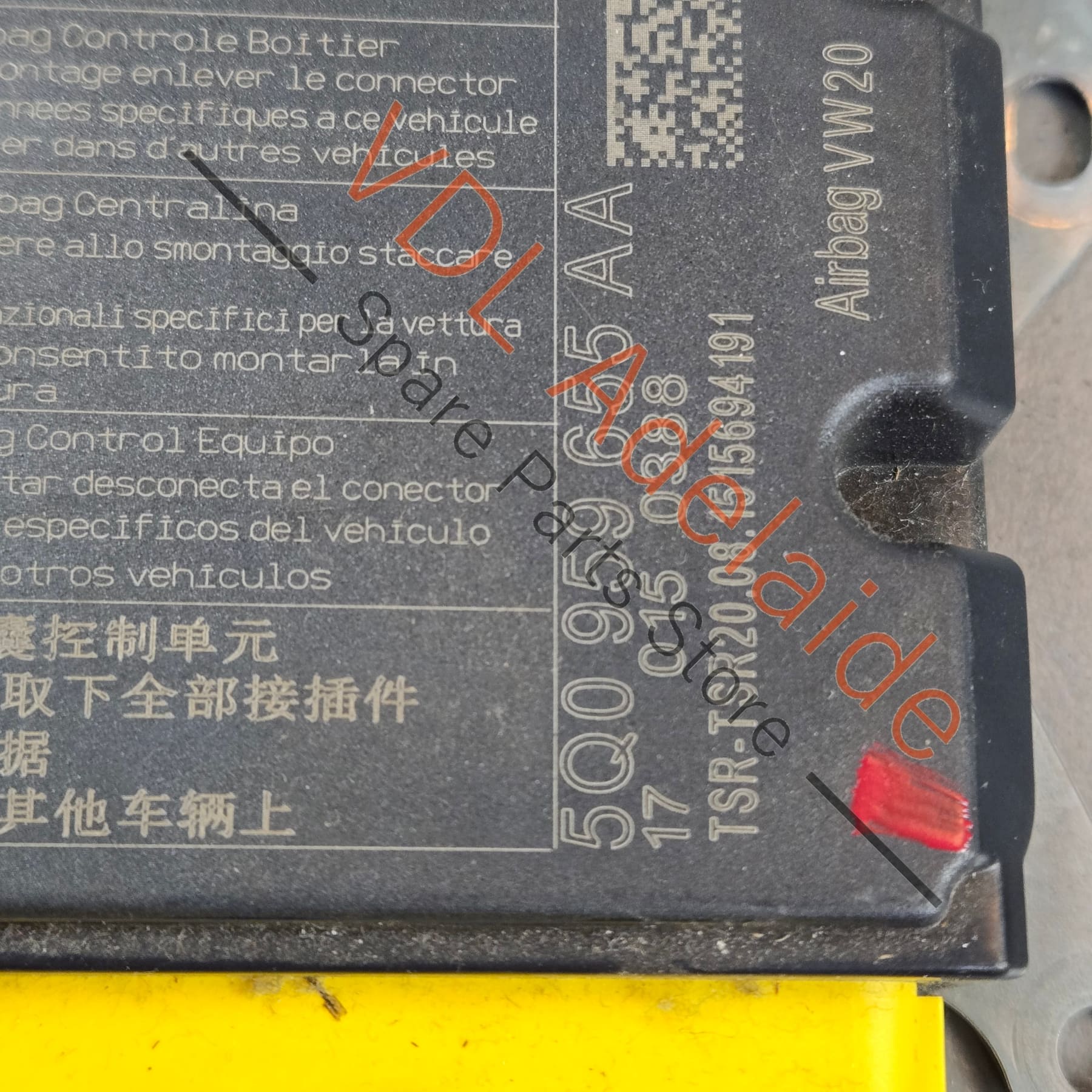VW Golf MK7 R Airbag Control Module 5Q0959655AA - Image 3