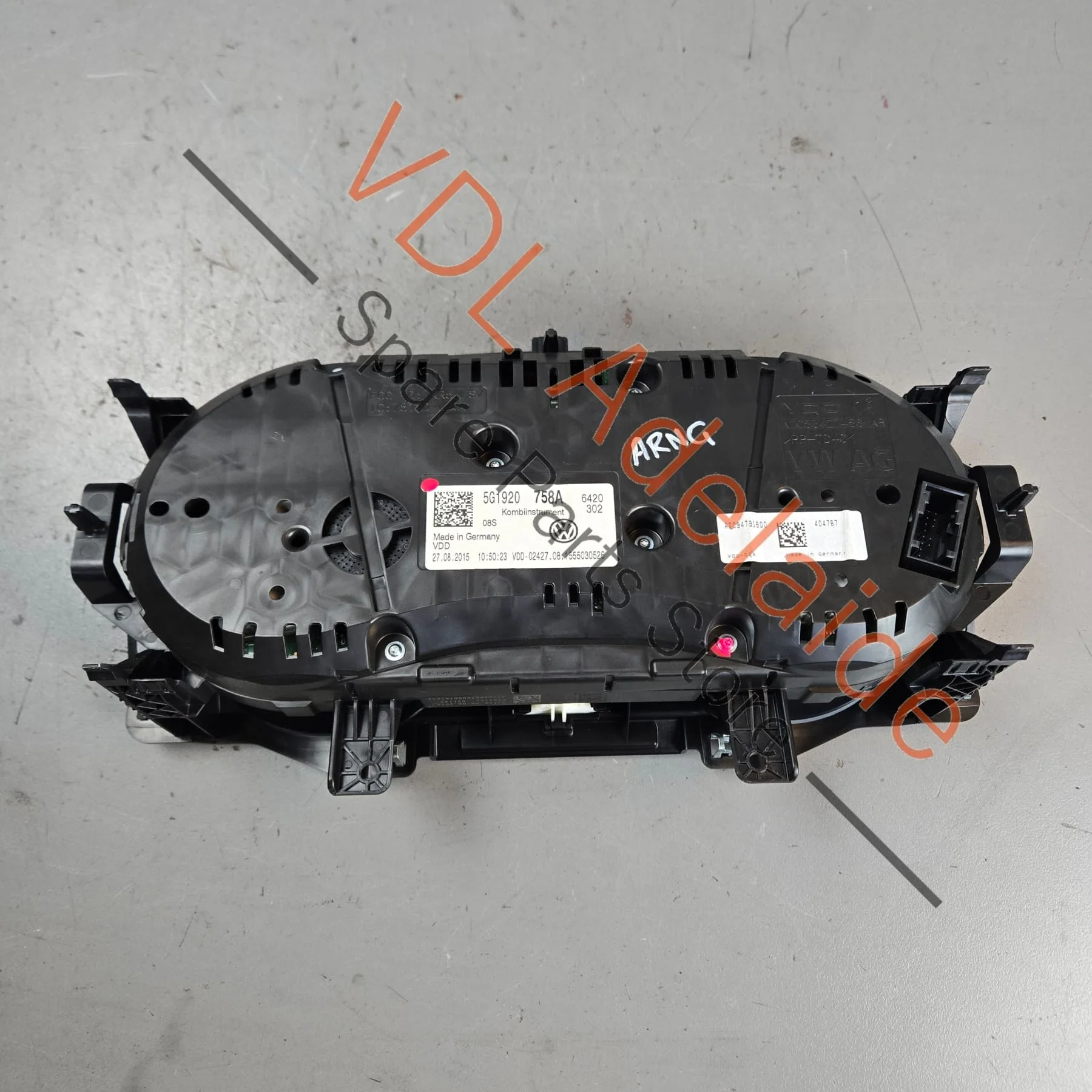VW Golf R MK7 Combi-instrument Kombiinstrument Gauge Dash Cluster 320 km/h 5G1920758A - Image 6