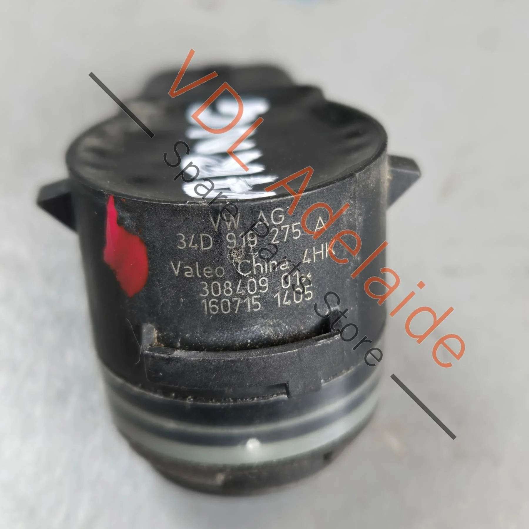 34D919275A Parking Sensor VW Audi Limestone Grey 34D919275A - Image 3