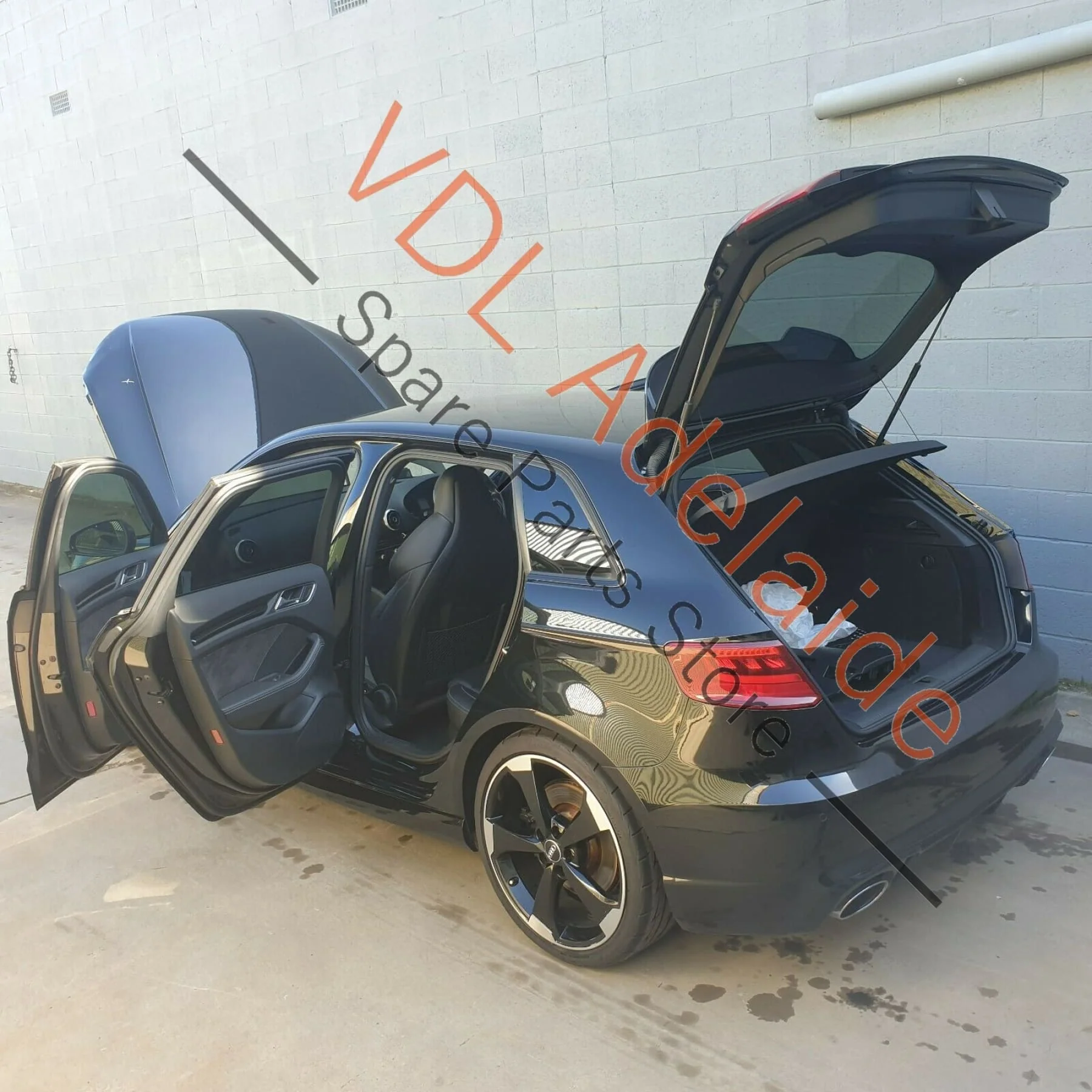 Audi RS3 8V Dashboard Dash & Passenger Front Airbag Kit Assembly RHD - Image 5