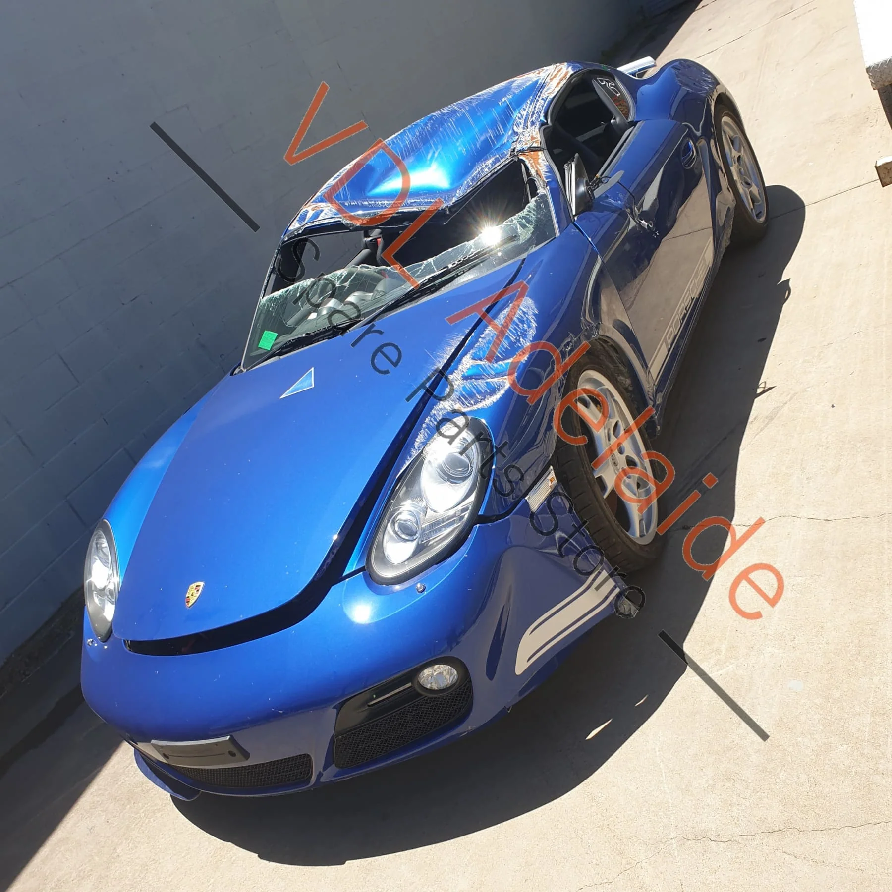 Porsche Cayman R 987 Left Side Head Airbag Unit 99780309104 - Image 5