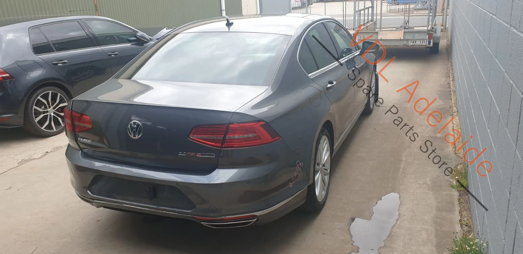 VW Passat B8 3G RHD Drivers Knee Airbag Air Bag Unit 3G2880842F - Image 3