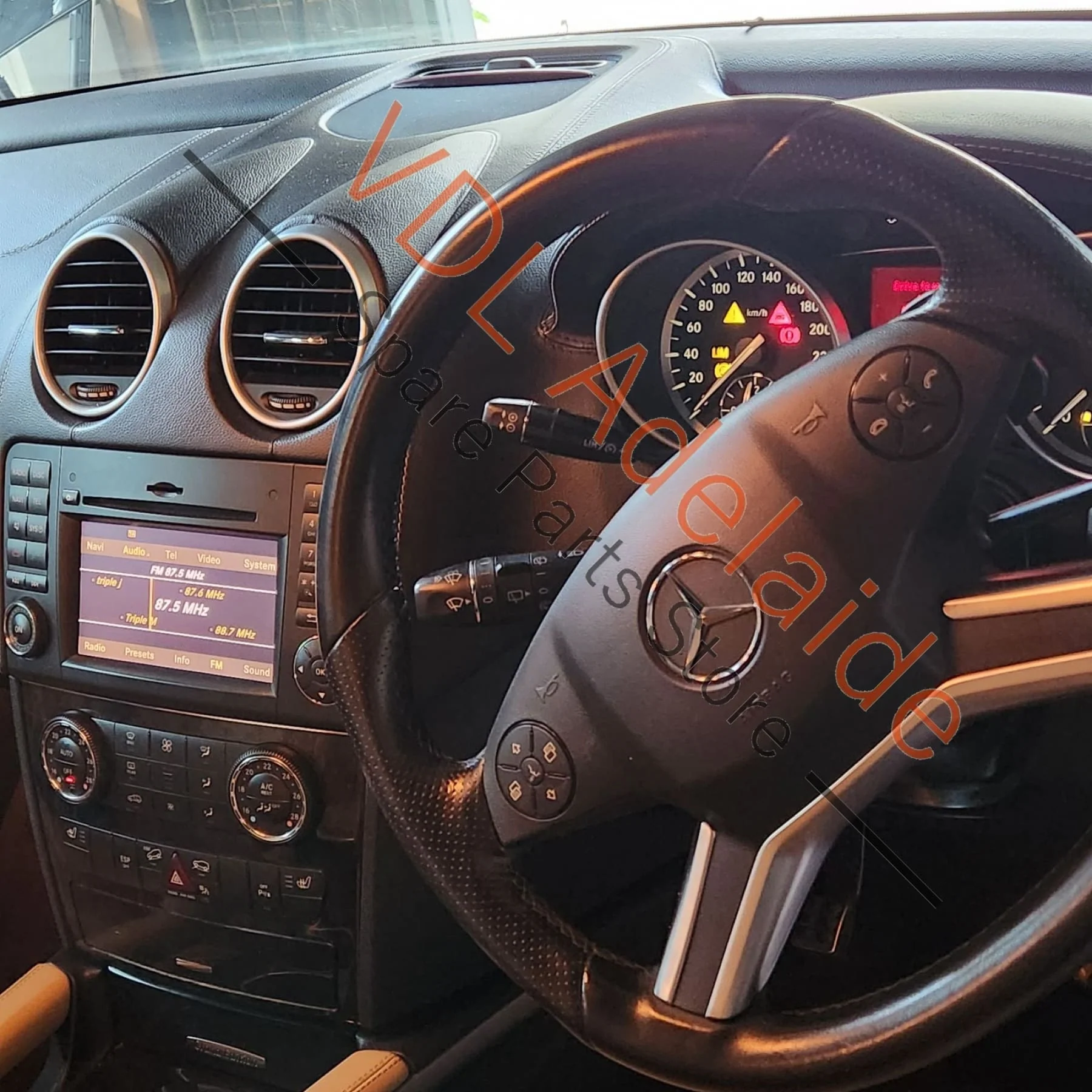 Mercedes W164 NTG2.5 Comand Head Unit Radio Display Navigation Nav Screen A1649002401 - Image 2