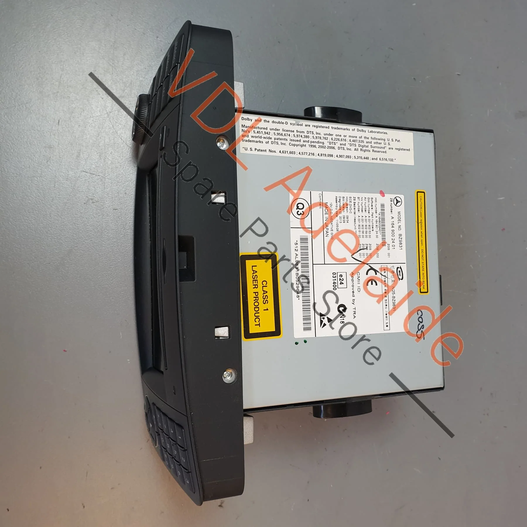 Mercedes W164 NTG2.5 Comand Head Unit Radio Display Navigation Nav Screen A1649002401 - Image 7