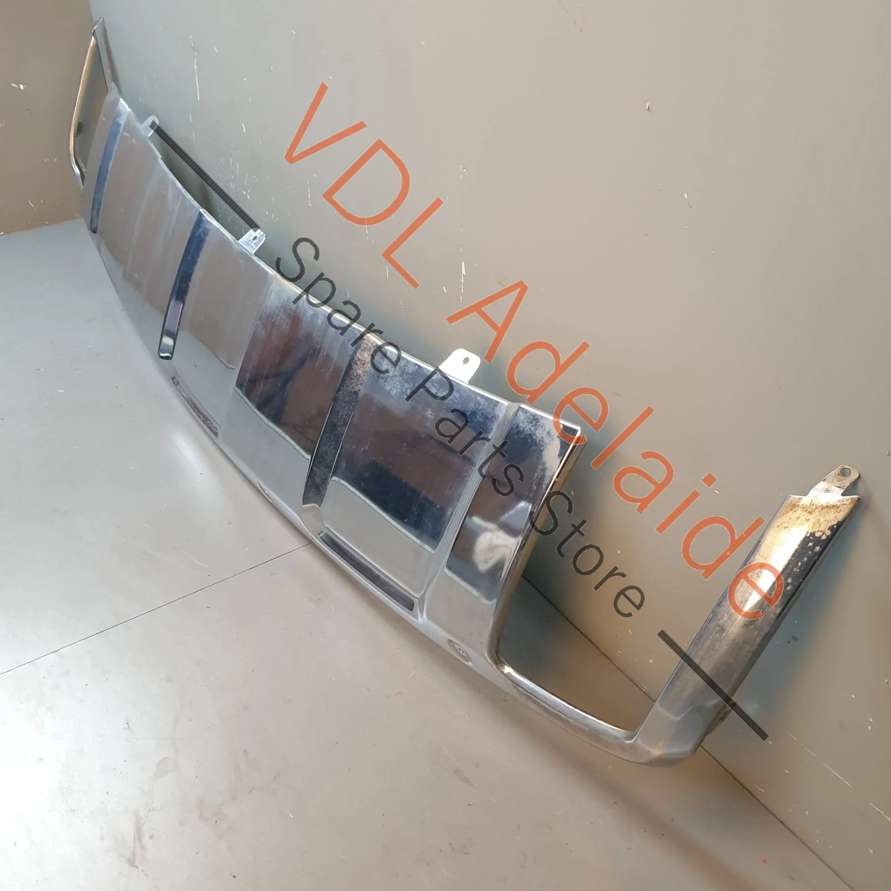 Mercedes W164 Rear Stainless Steel Bumper Chrome Trim Diffuser for AMG A1648856523 - Image 5