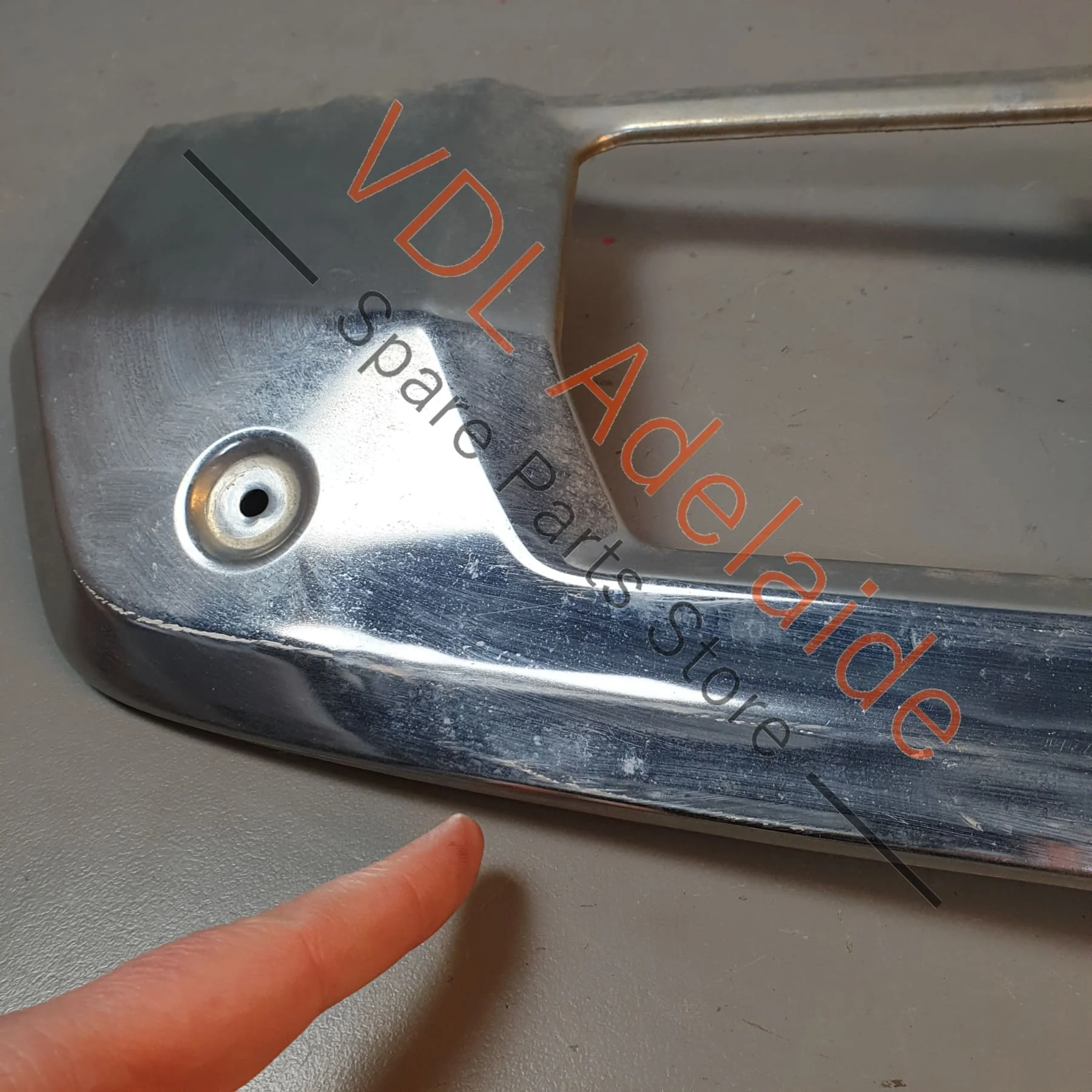Mercedes W164 Front Stainless Steel Bumper Chrome Trim Diffuser for AMG A1648856423 - Image 4