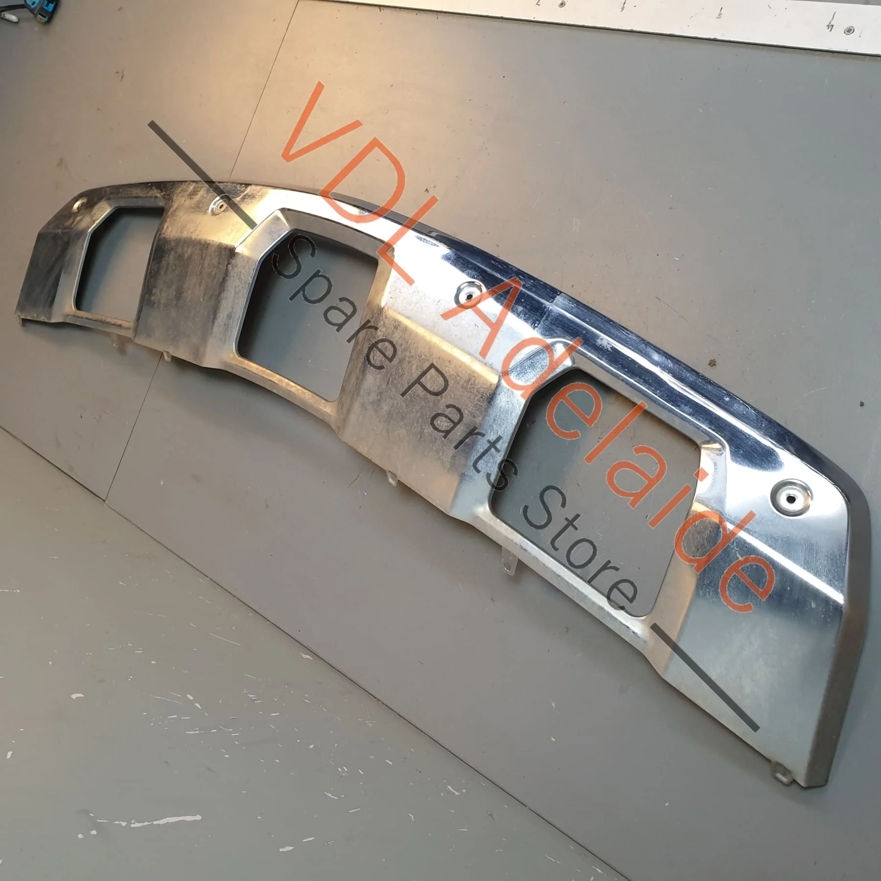 Mercedes W164 Front Stainless Steel Bumper Chrome Trim Diffuser for AMG A1648856423 - Image 9