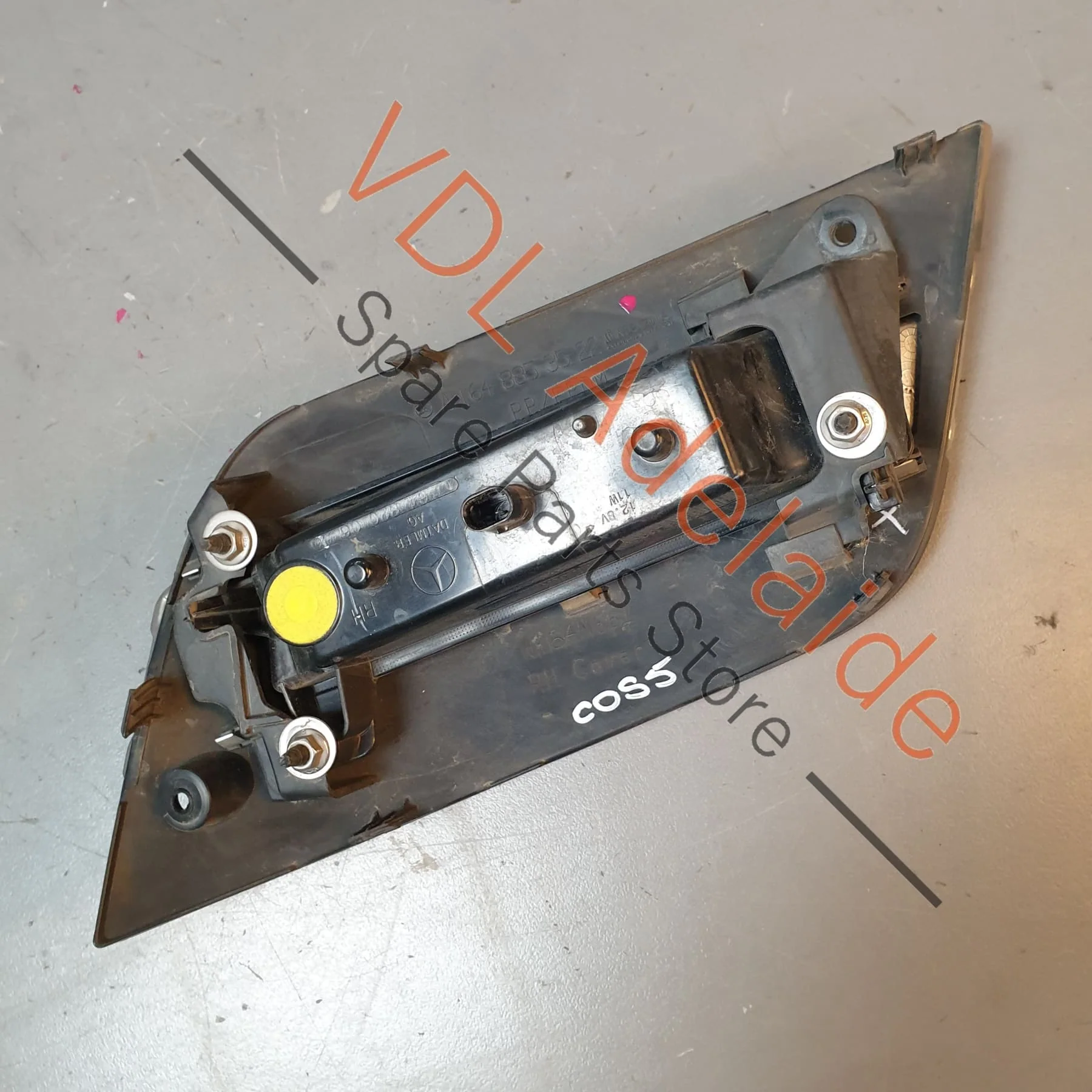 Mercedes W164 LED Daytime Running Fog Light DRL with Trim Front Right A1649060251 , A1648853522 - Image 6