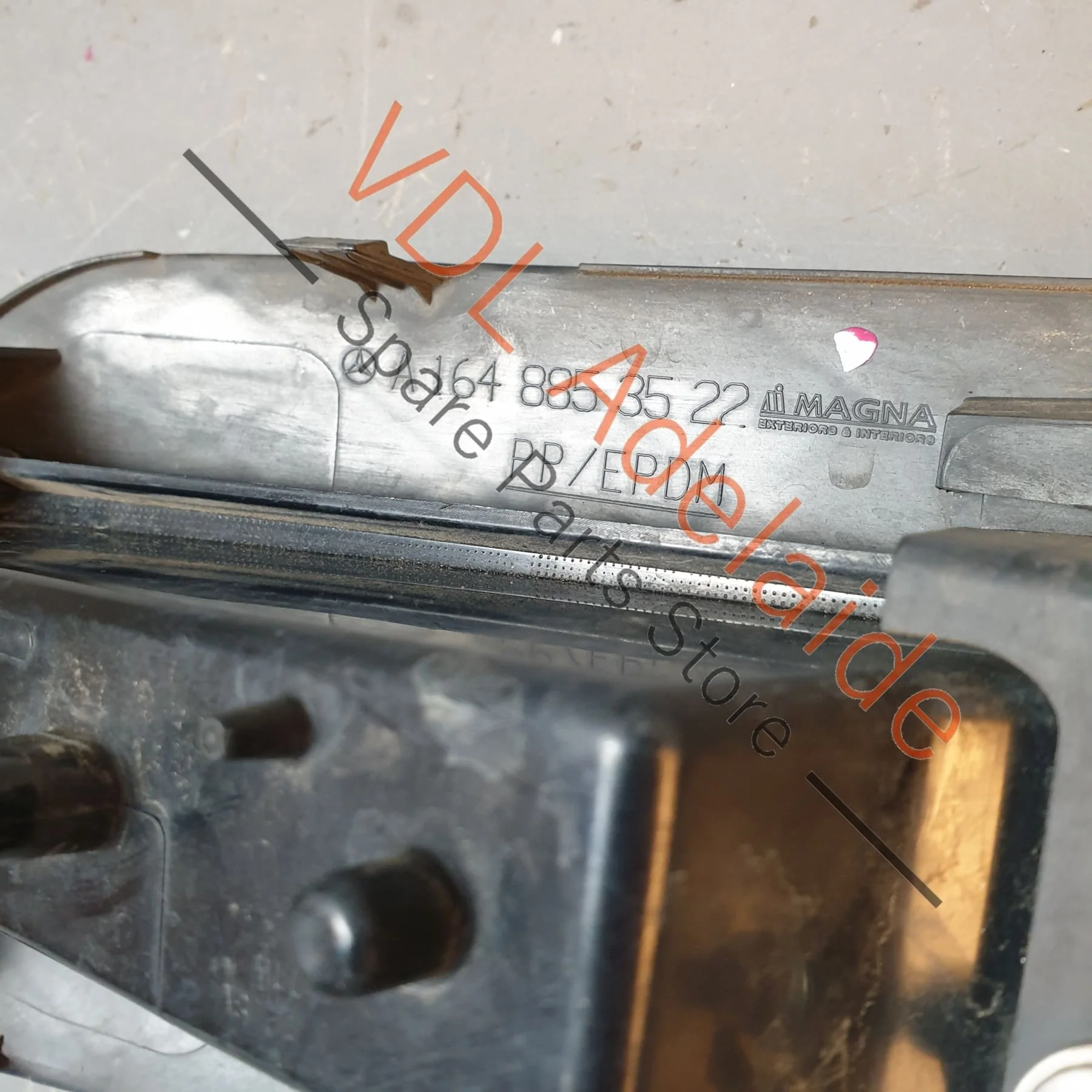 Mercedes W164 LED Daytime Running Fog Light DRL with Trim Front Right A1649060251 , A1648853522 - Image 8