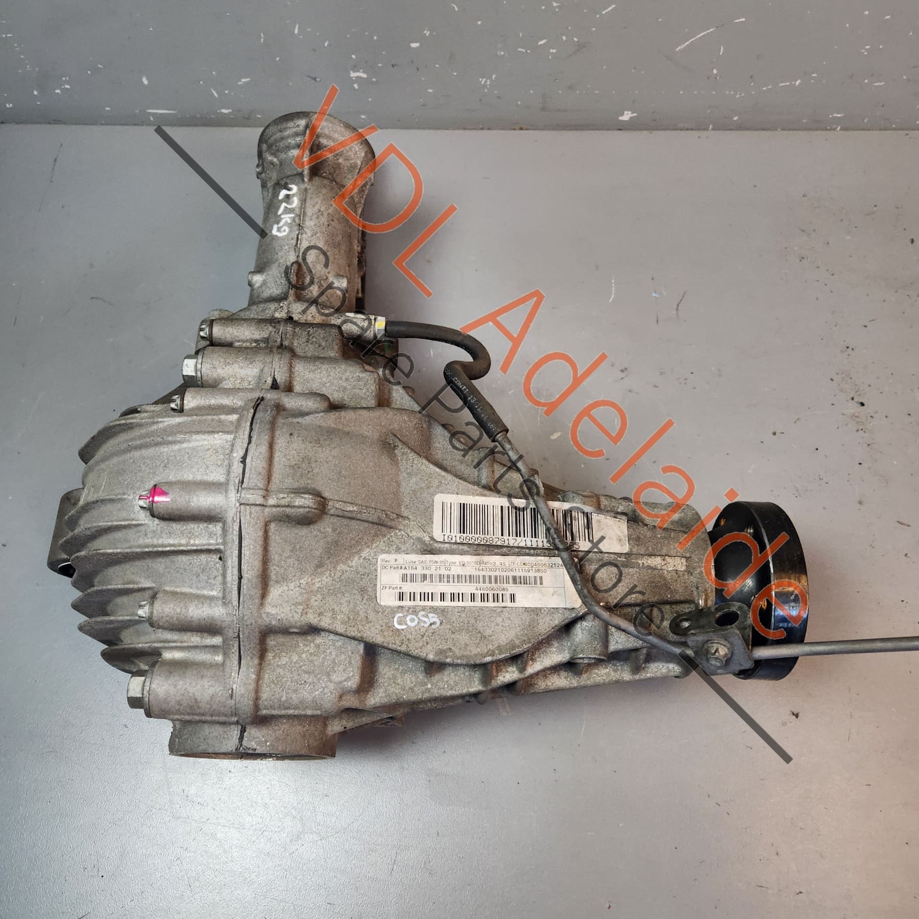 Mercedes W164 ML GL R Front Differential 1:3.45 3.45 Ratio A1643302102 - Image 10