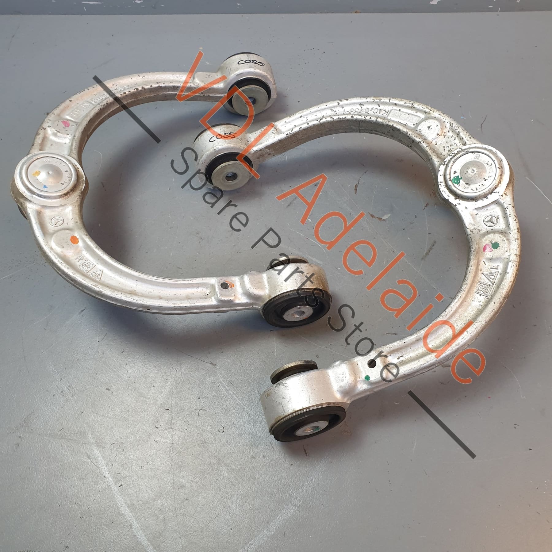 Mercedes W164 Pair of Genuine OEM Front Upper Control Arms A2513300807 A2513300707 - Image 5