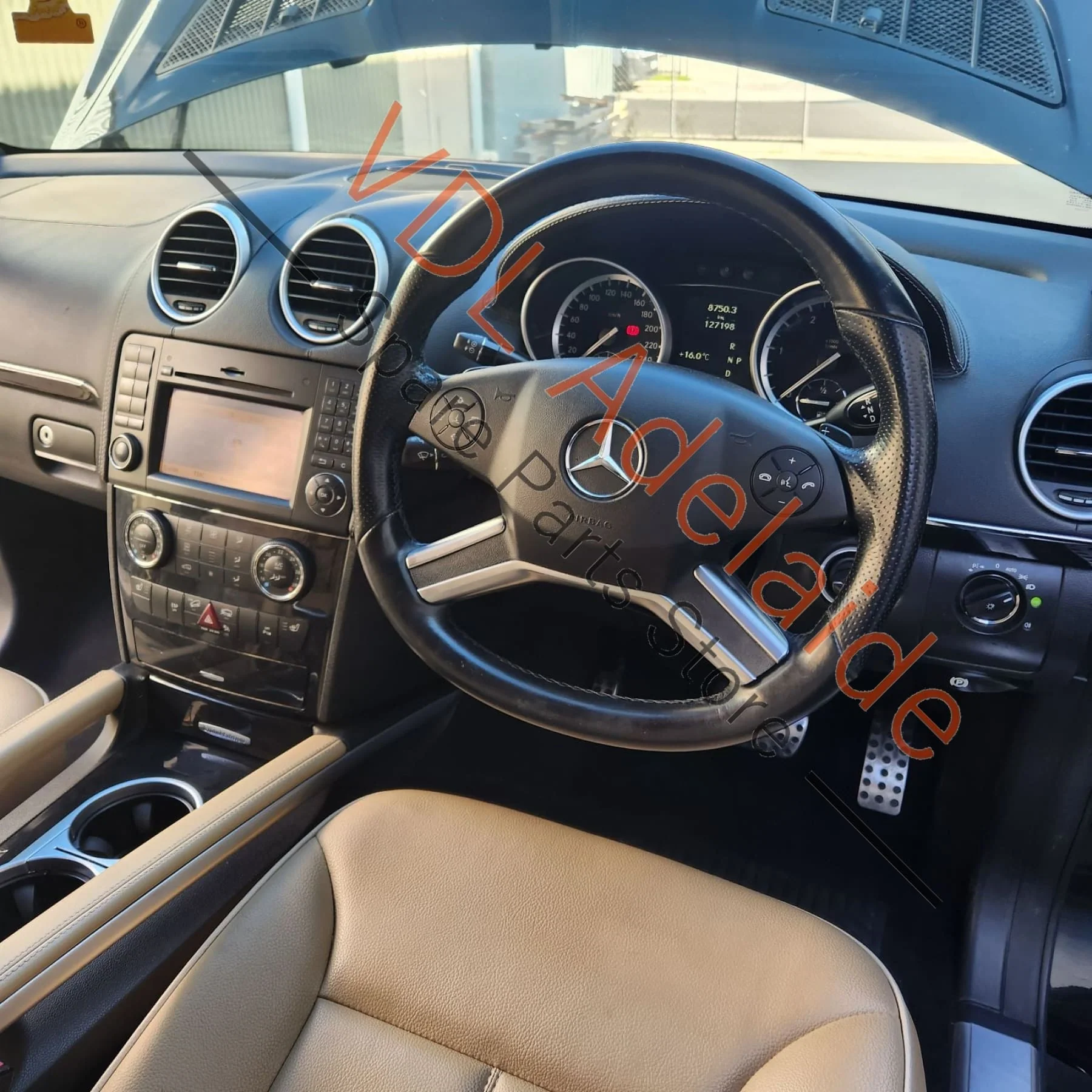 Mercedes ML350 ML500 ML63 W164 Right Side Dashboard Air AC Vent A1648302054 2005-2011 - Image 8