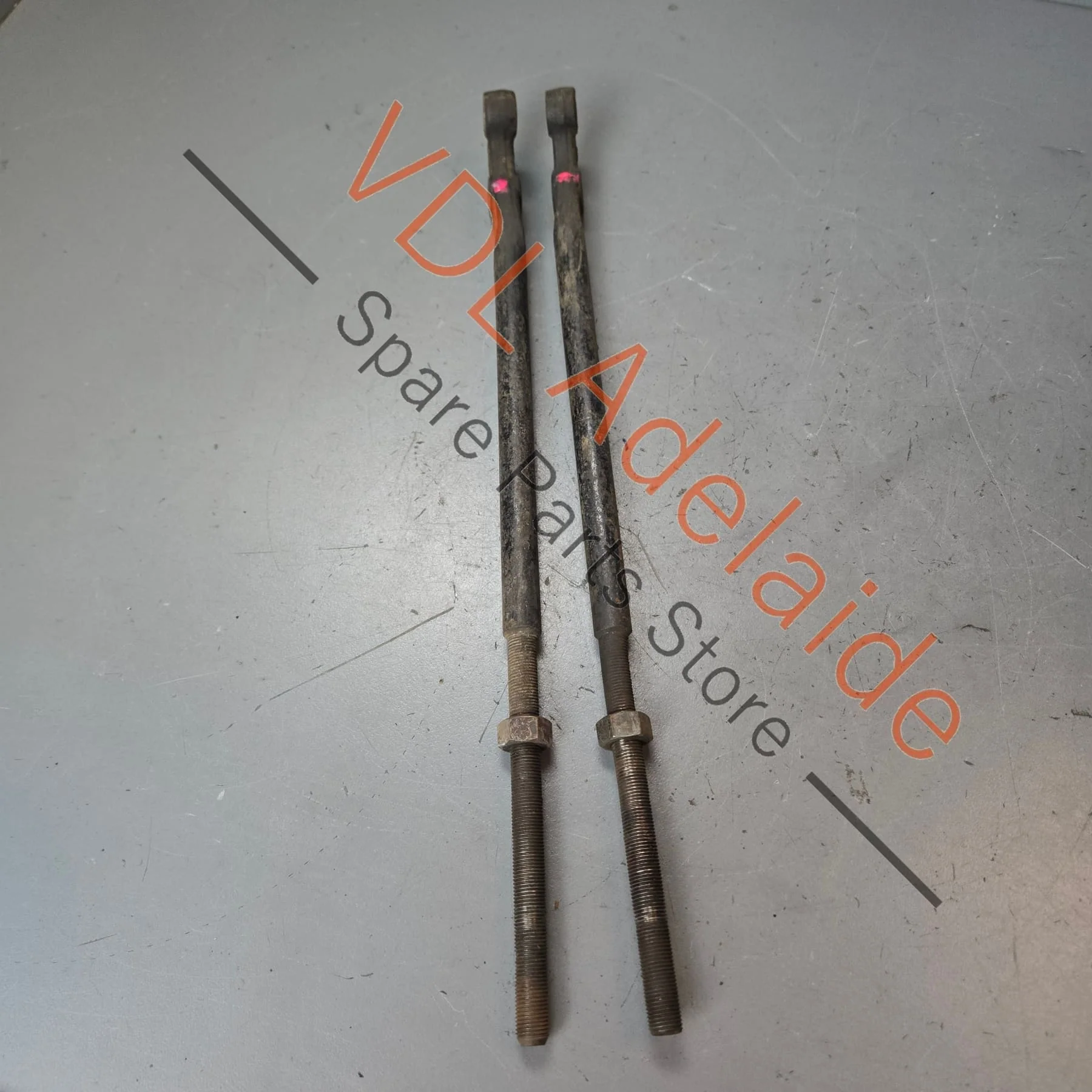 Datsun 1600 510 Pair of Adjustable Front Suspension Radius Rods 1968-1972 #03 - Image 3