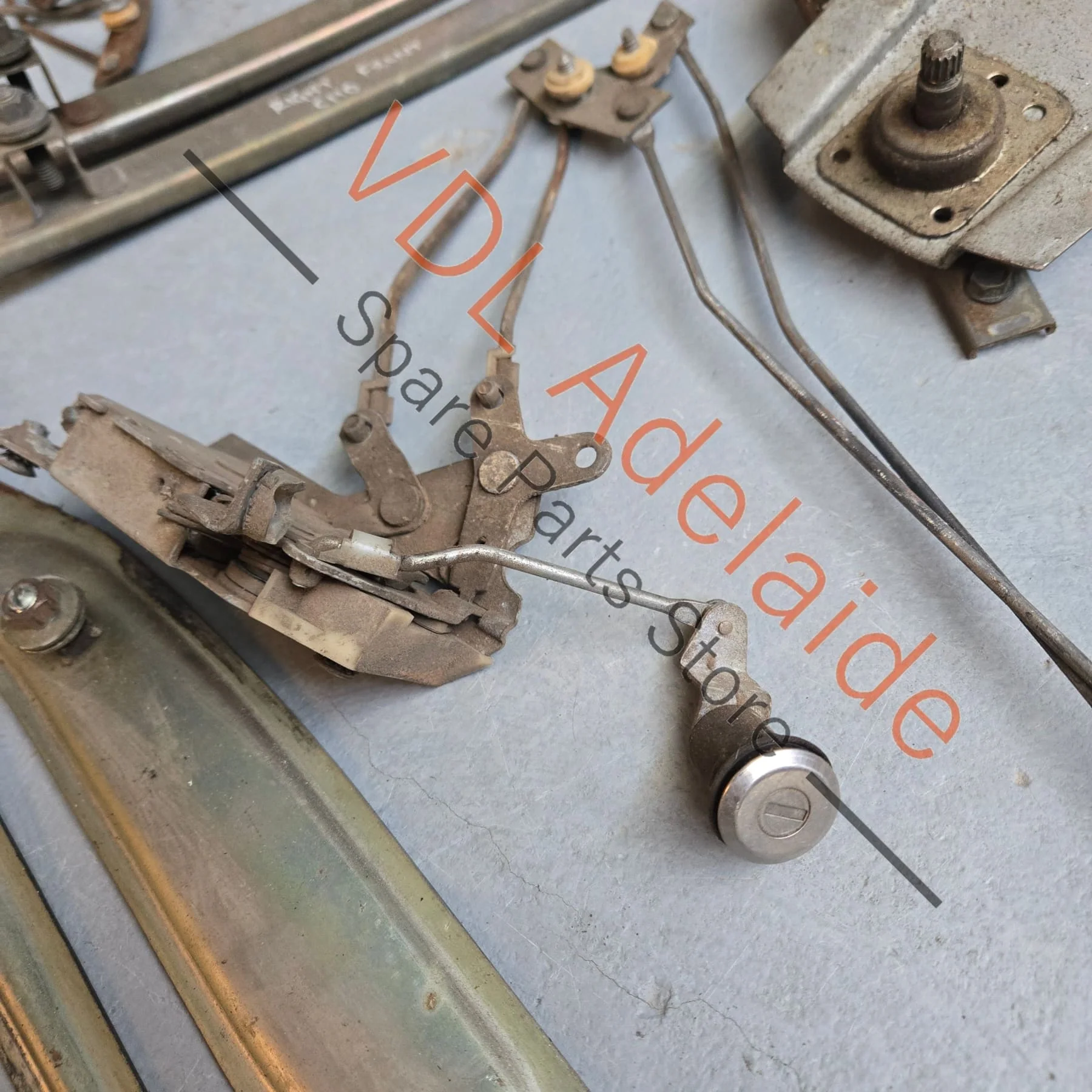 Datsun C110 240K GT Coupe Set of Window Winder and Door Lock Mechanisms - Image 5