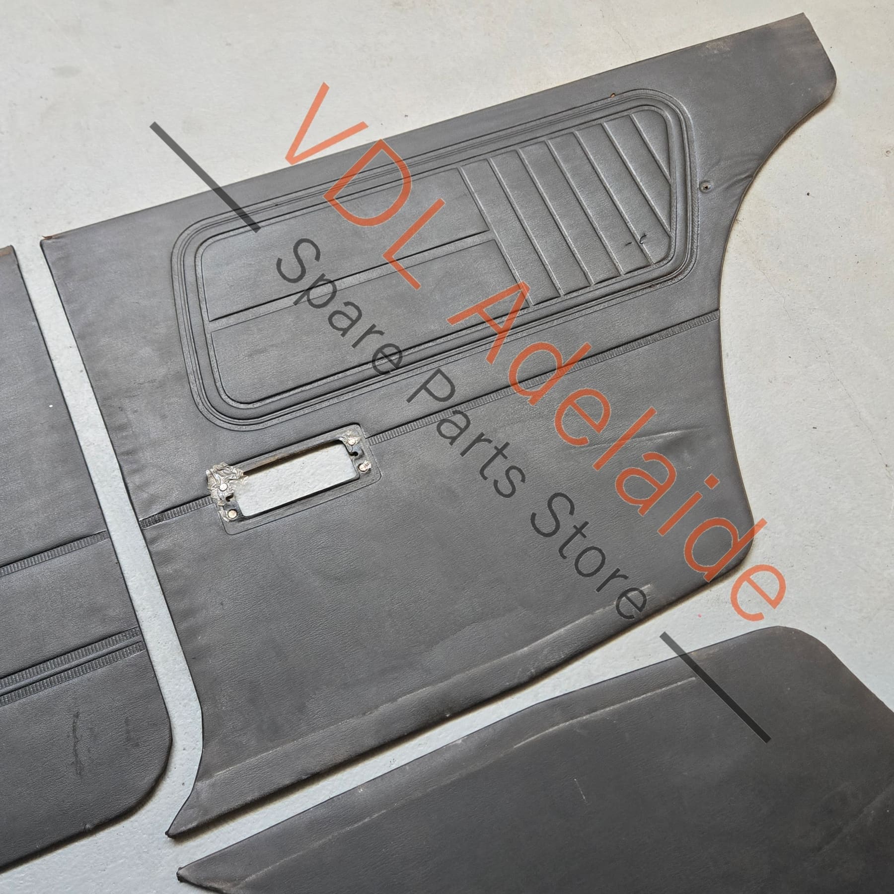 Original Datsun 510 1600 Coupe 2dr Sedan Interior Door Trim Set - Image 3