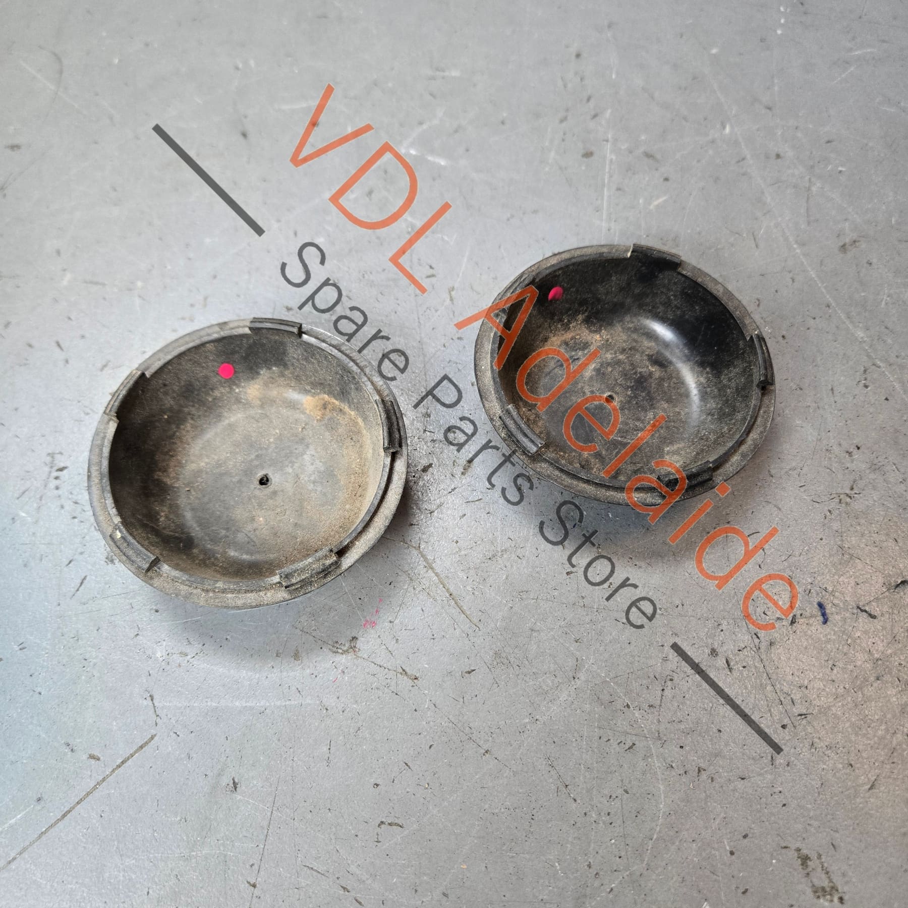 Datsun 1600 510 Original Strut Tower Top Cover Trim Pair - Image 2