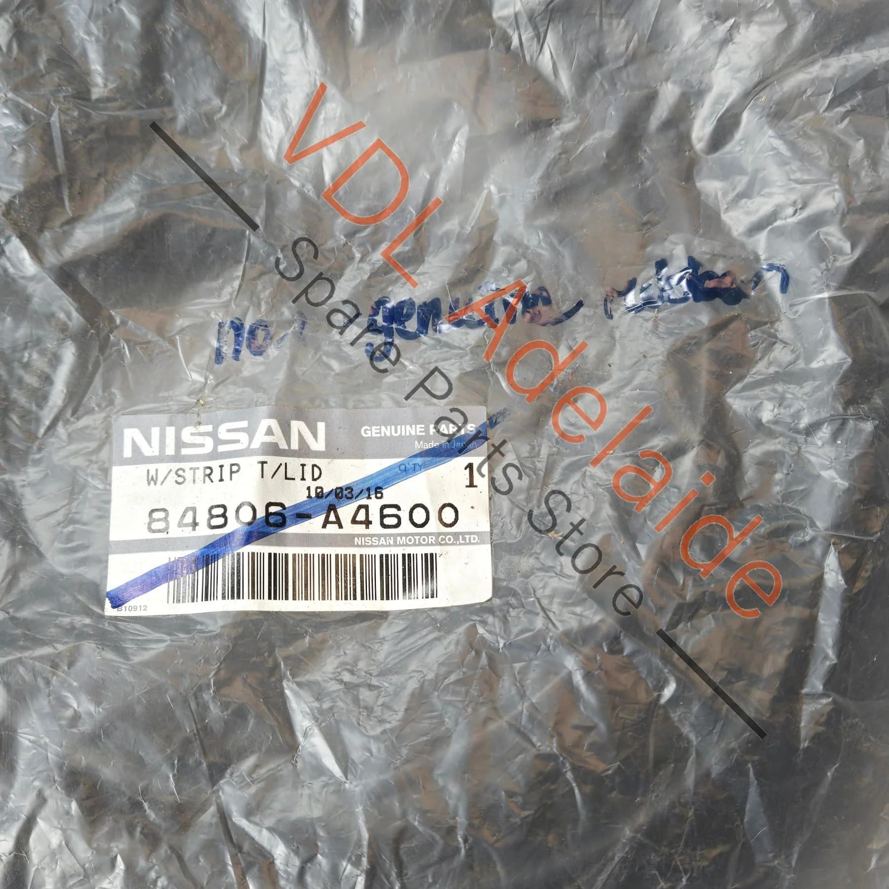 Datsun 1600 510 Boot Trunk Rubber Seal Gasket. Non-Genuine - Image 5