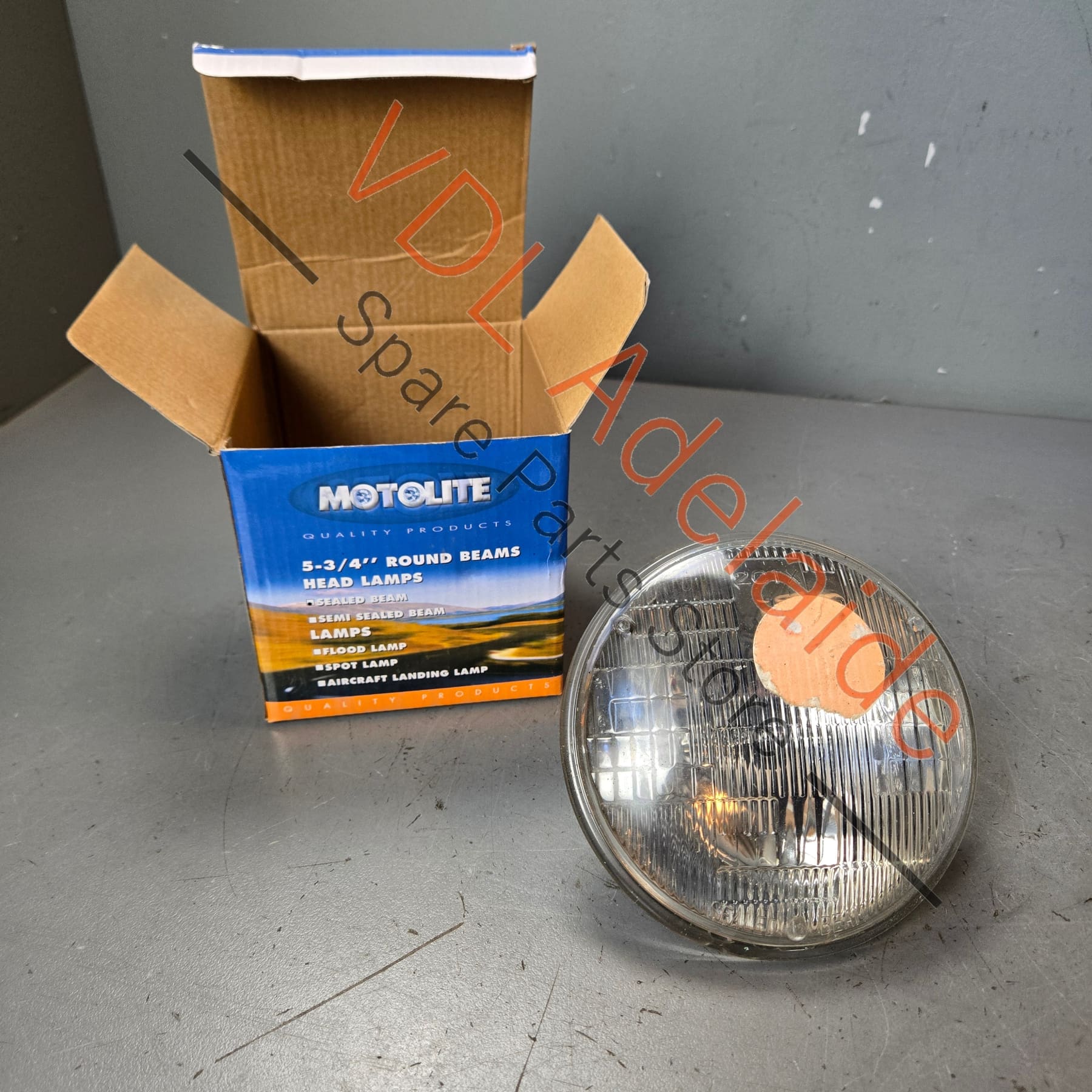 Datsun 1600 510 5-3/4 5.75in Sealed Beam Headlight High/low Bulb #01 - Image 3