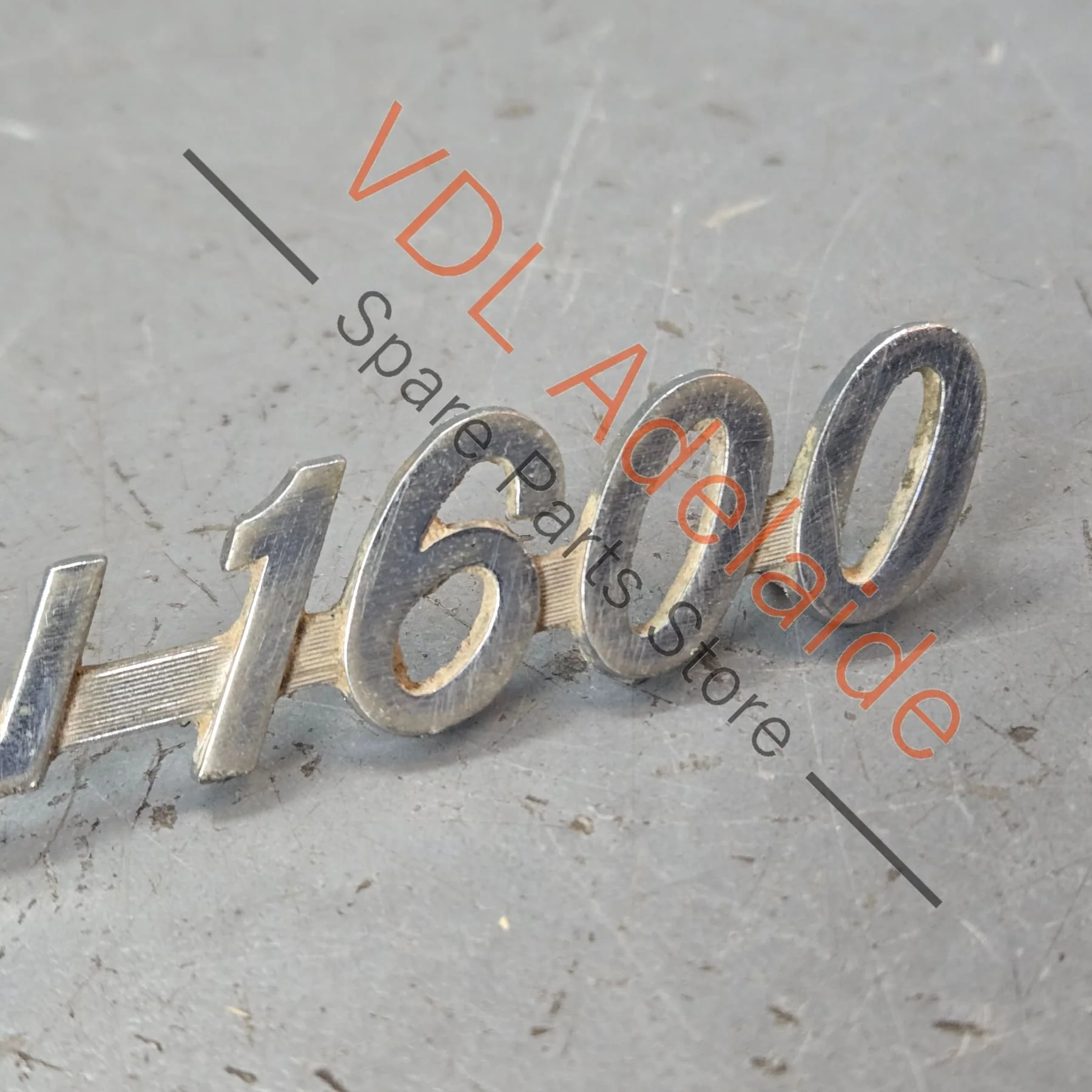 Datsun 1600 510 Front Quarter Fender Panel Badge Emblem Genuine Cast Chrome #03 - Image 5