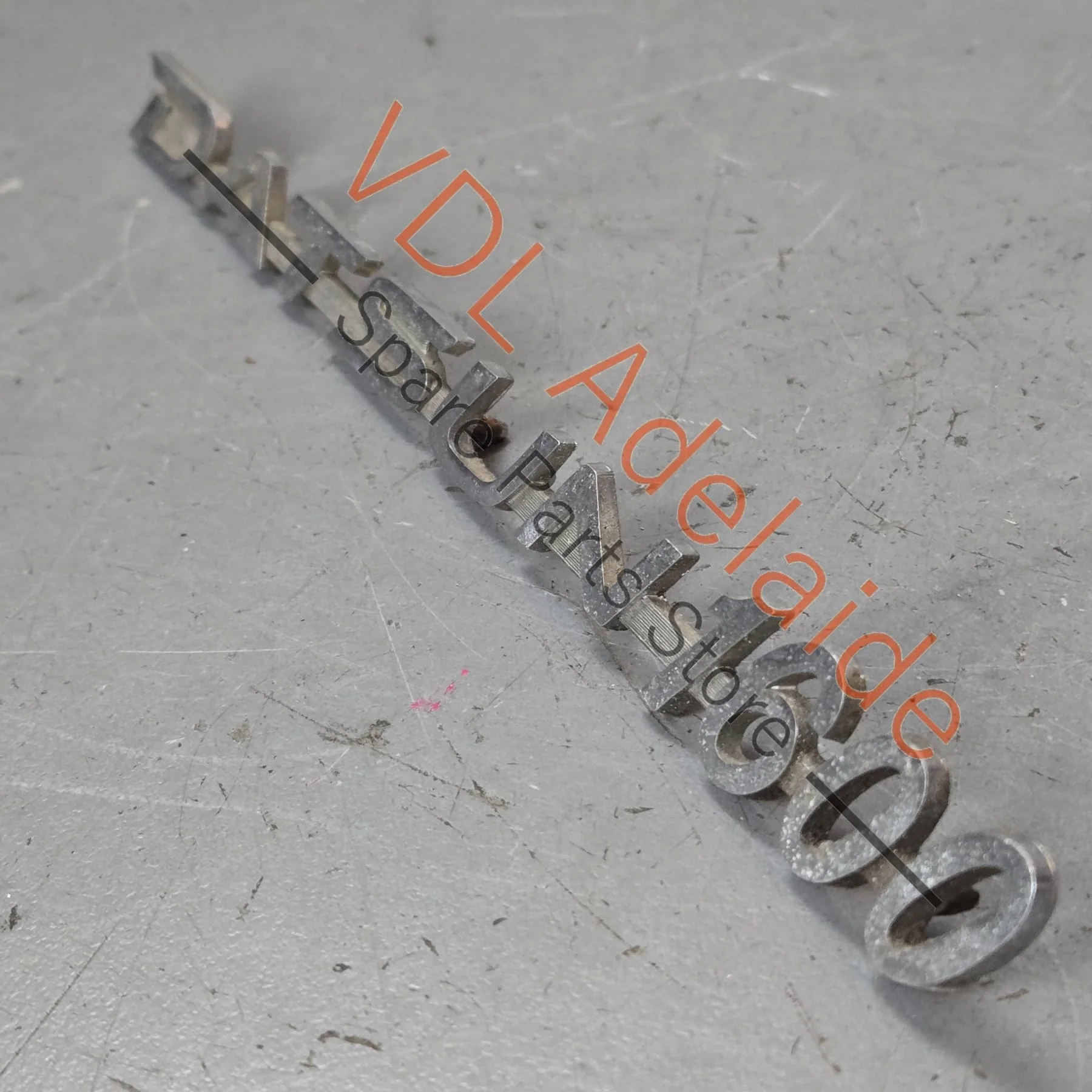 Datsun 1600 510 Front Quarter Fender Panel Badge Emblem Genuine Cast Chrome #04 - Image 6