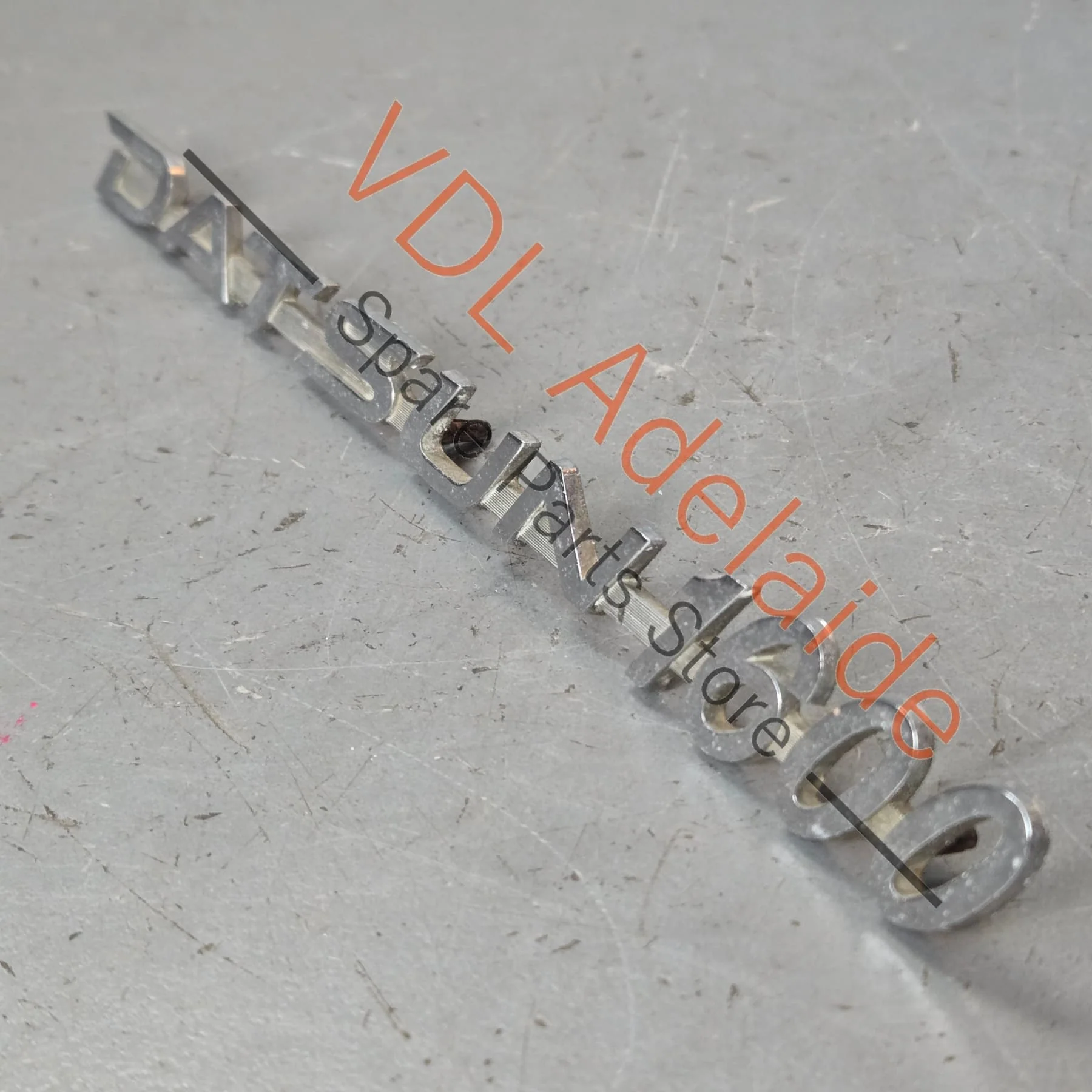 Datsun 1600 510 Front Quarter Fender Panel Badge Emblem Genuine Cast Chrome #05 - Image 6
