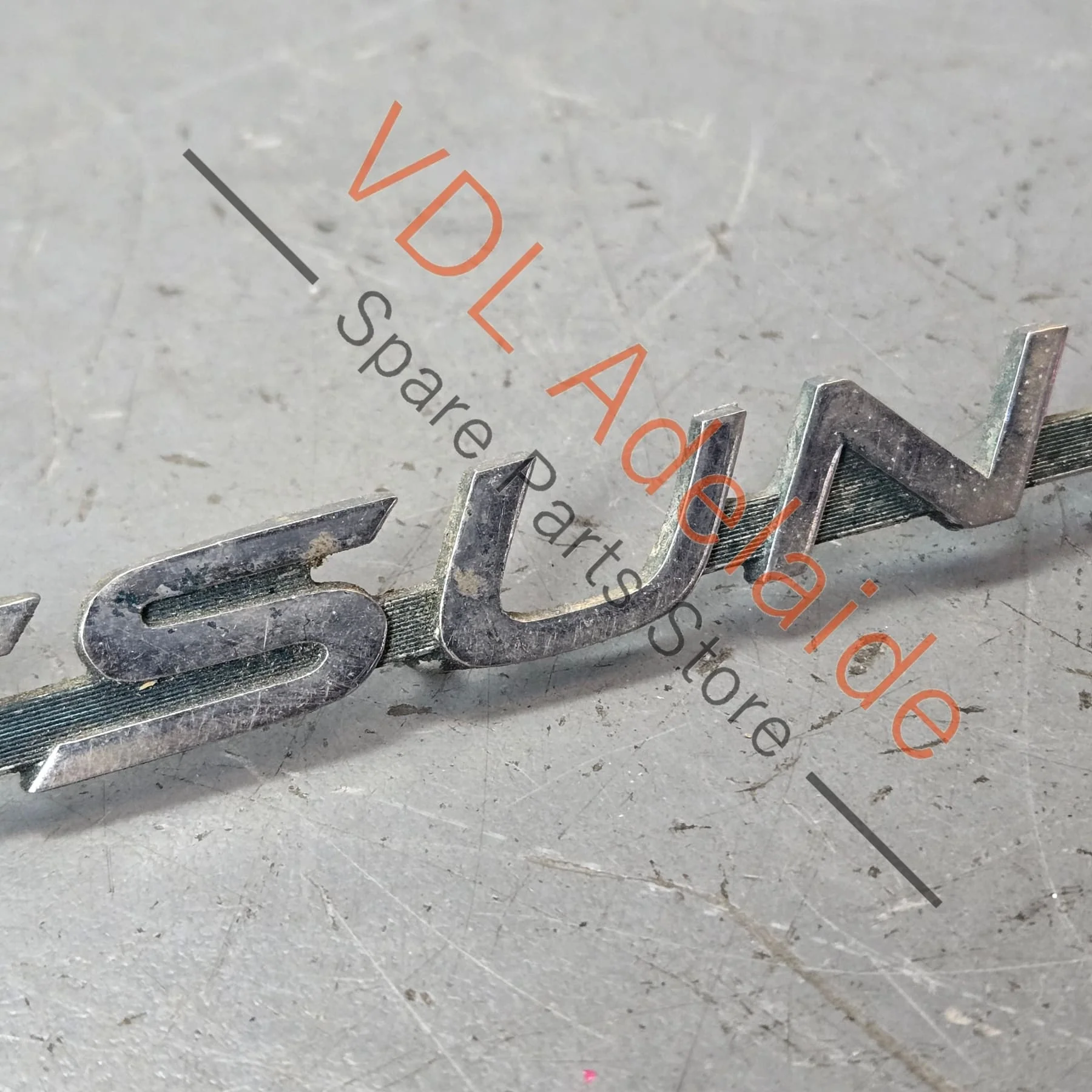 Datsun 1600 510 Front Quarter Fender Panel Badge Emblem Genuine Cast Chrome #06 - Image 4