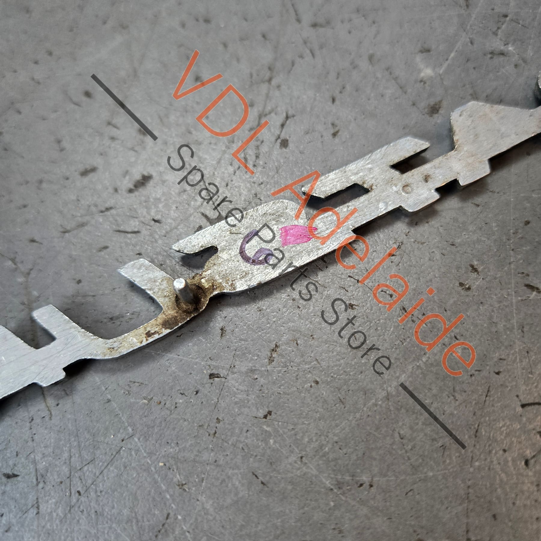 Datsun 1600 510 Front Quarter Fender Panel Badge Emblem Genuine Cast Chrome #06 - Image 9